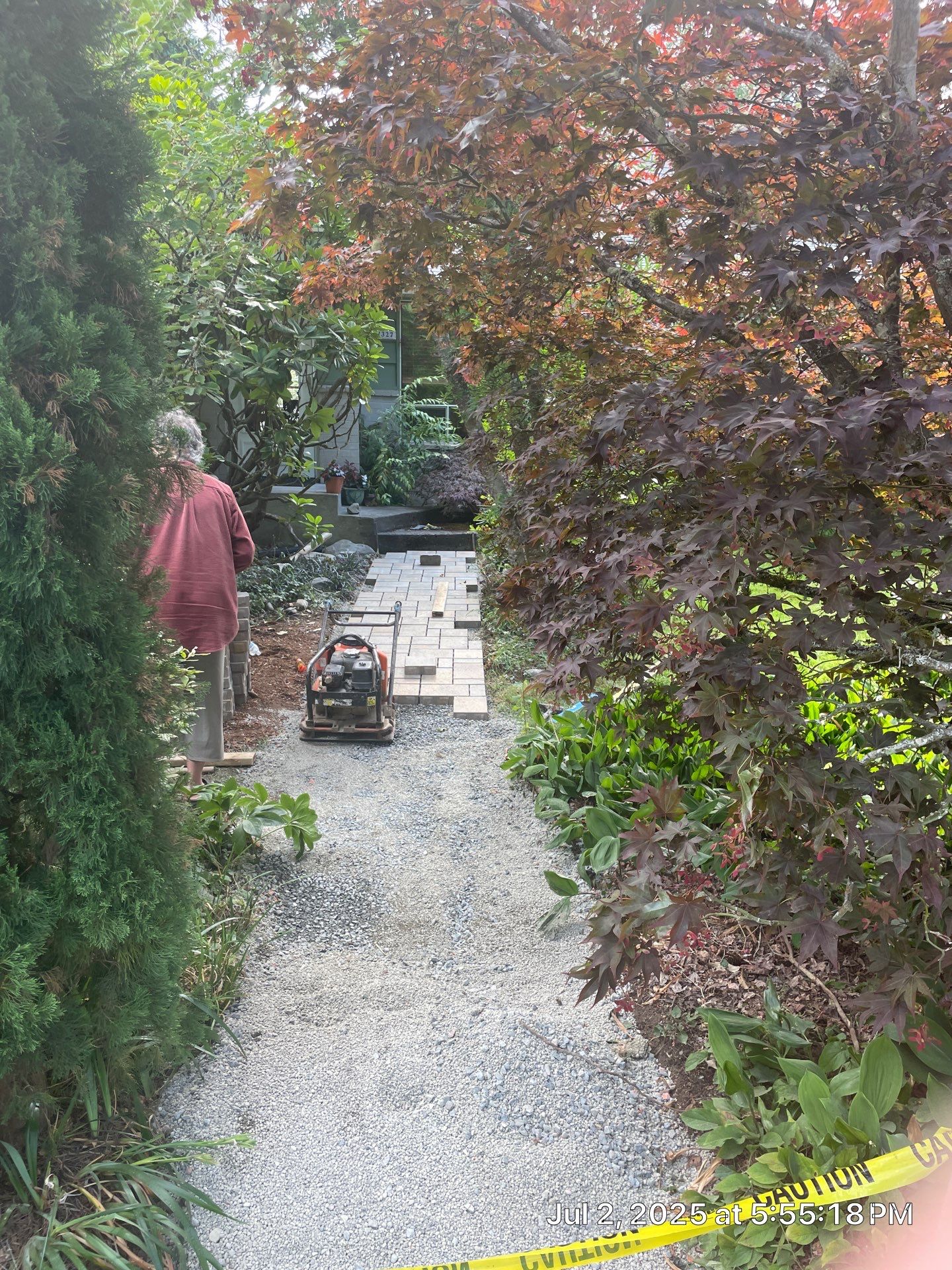 Pavers Driveway & Walkway with Concrete Lip | Seattle  by Jireh Asphalt & Concrete Inc 