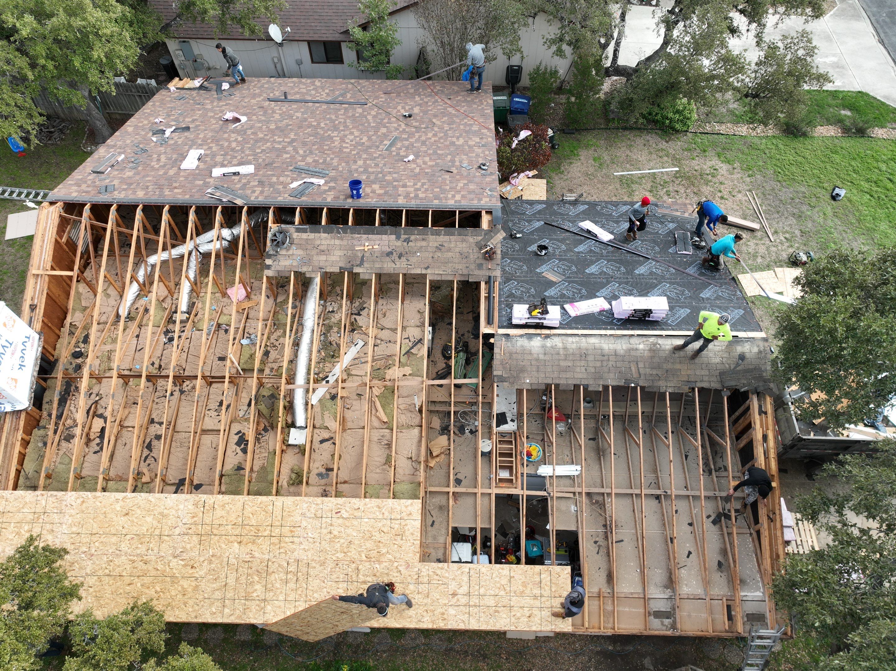 Residential Roof Replacement using Owens Corning Duration Designer 30 Year Laminate Shingle  by Premier Roofing and Contracting