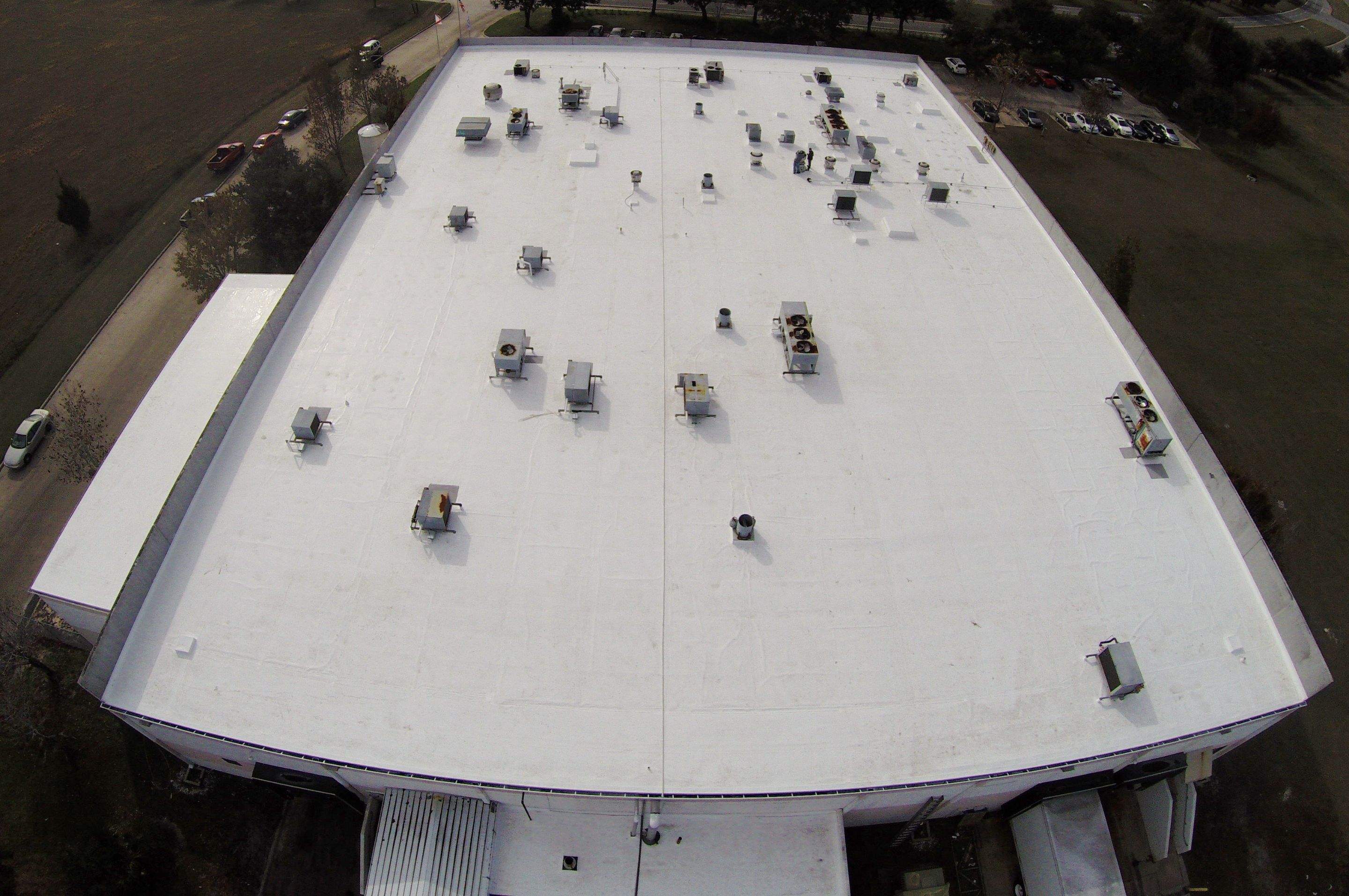 Industrial Food Production Facility – GAF 50 Mil TPO | 20-Year NDL Warranty | Major Rooftop Equipment Cleanup by Gold Key Roofing