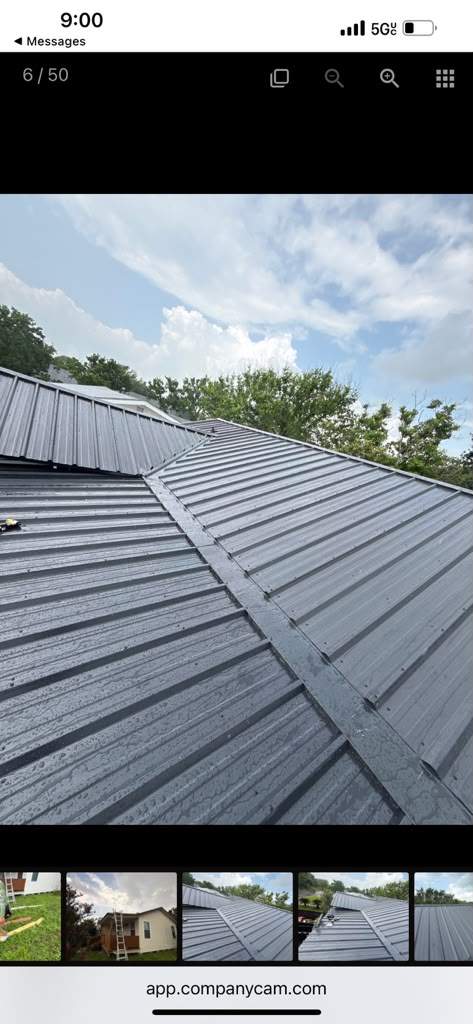 Metal roof makeover - Project in Taft, TX by Frontline Contracting Llc - DBA Frontline Roofing - DBA Frontline Home Solutions