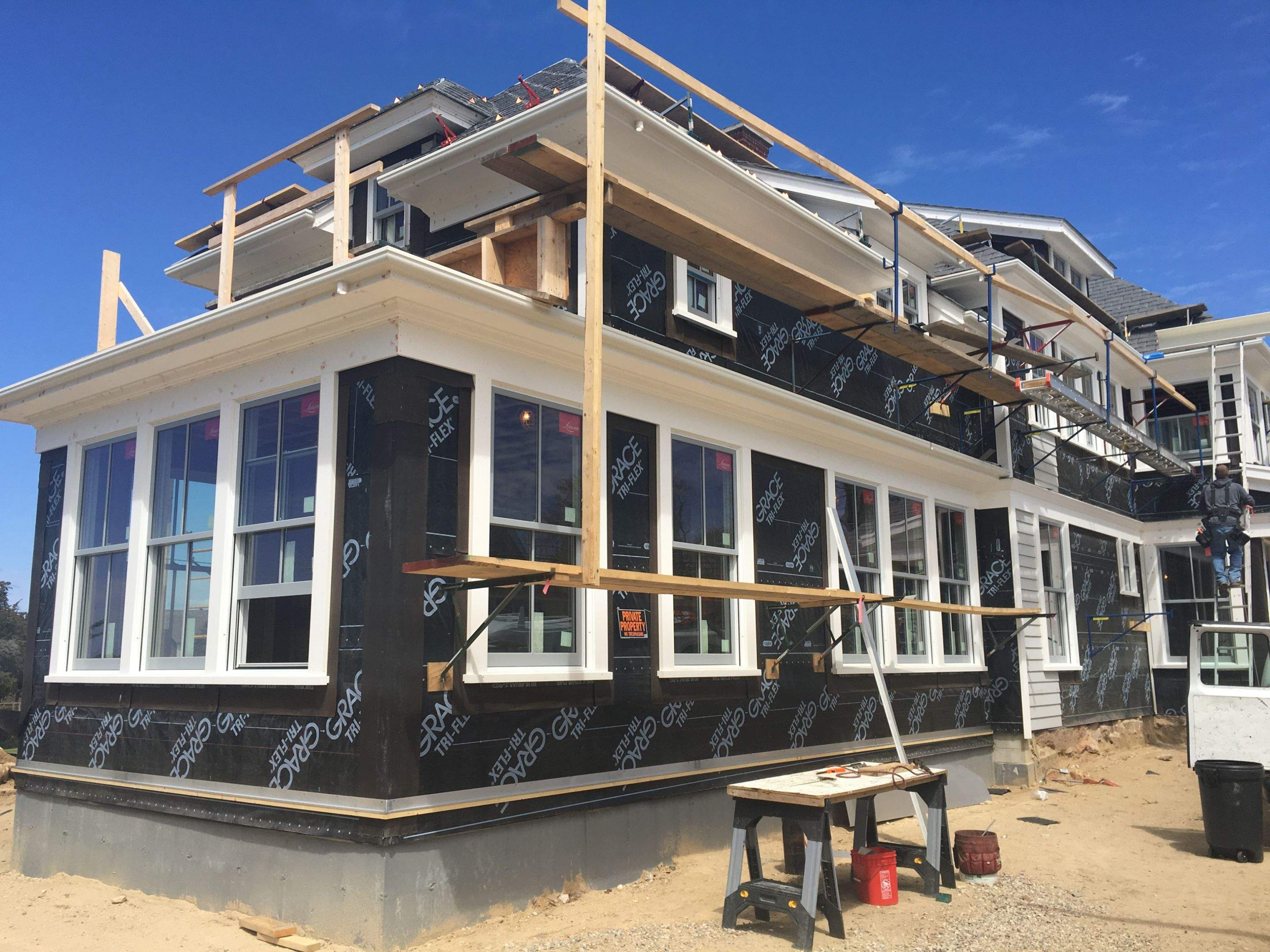 New Fiberglass Gutter System Installed in Falmouth, MA by Gutter Pro by Gutter Pro Enterprises