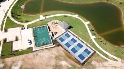 Multiple Courts for Apartment Complex