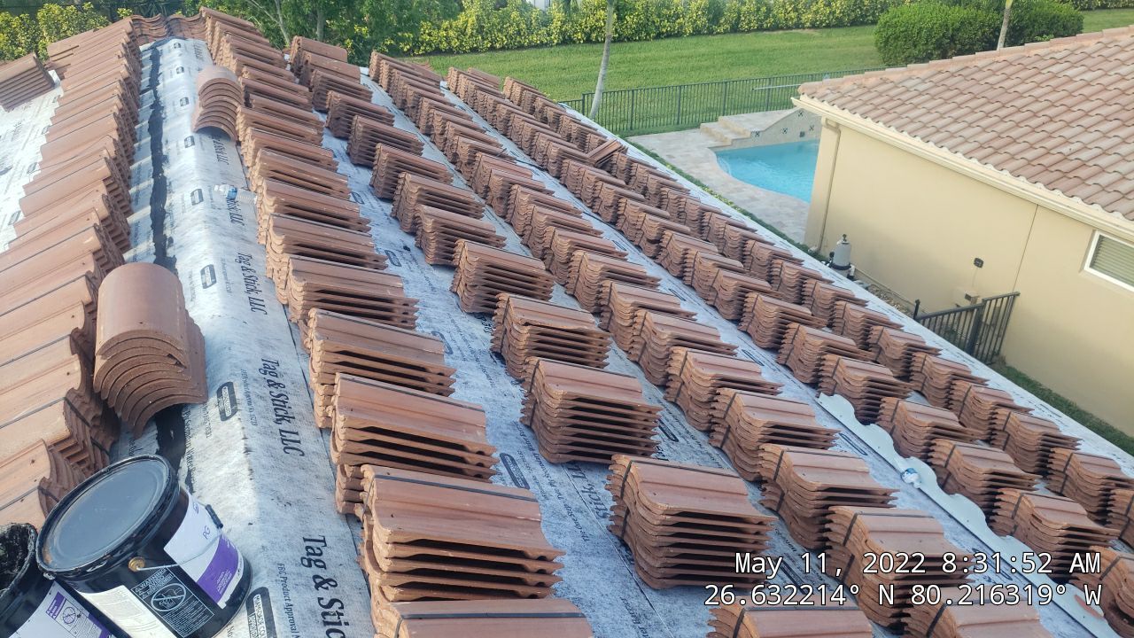 Residential Roofing Installation using WestLake Roofing Tile by BLUES BROTHERS CONSTRUCTION CORP