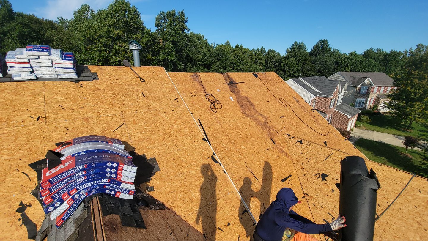 Roof Installation using GAF Timberline HDZ by ExteriorPros
