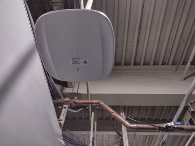 Structured cabling installation by CimaSolutions