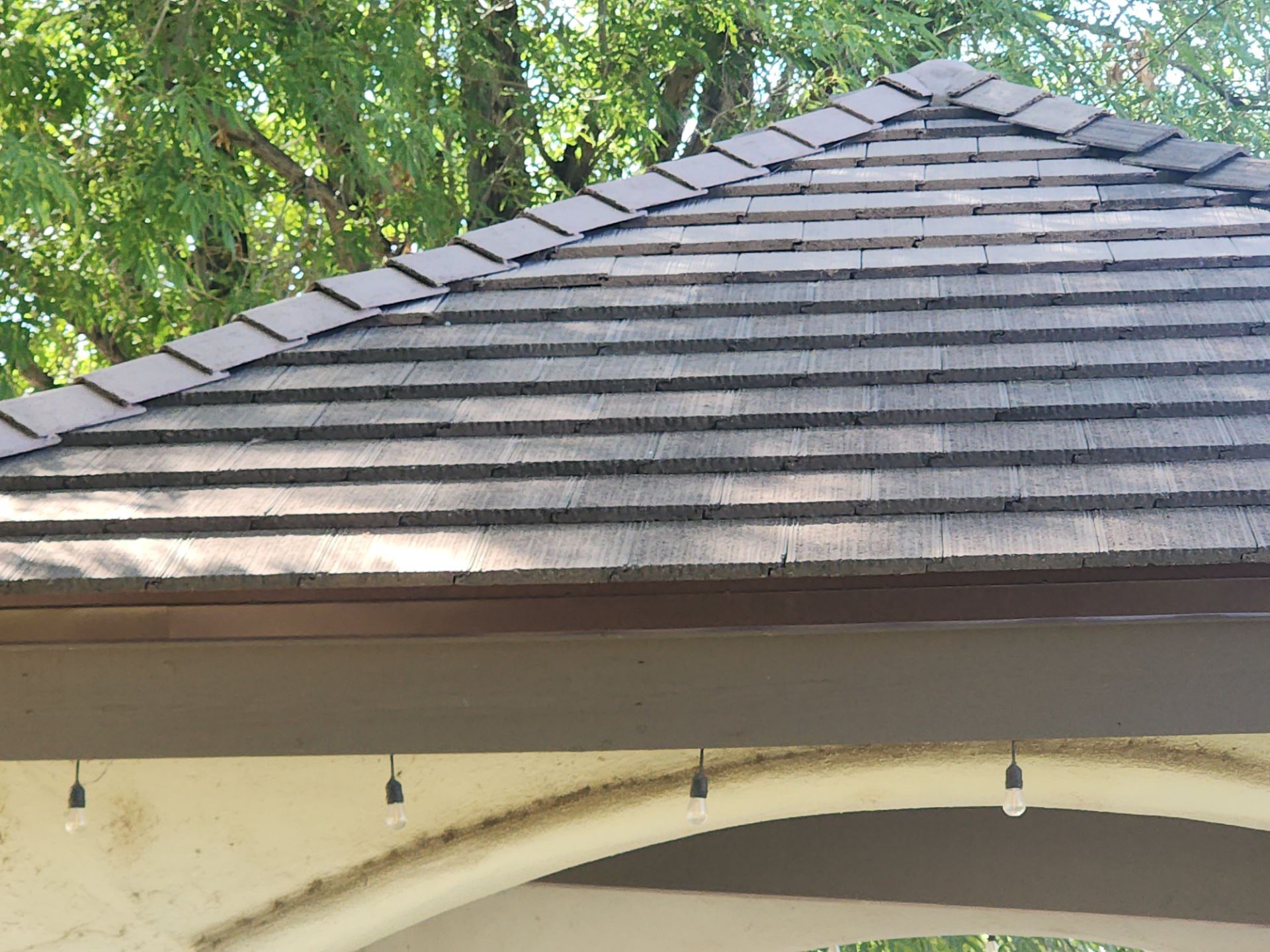 Sandstone Beige Concrete Tile by Reimagine Roofing