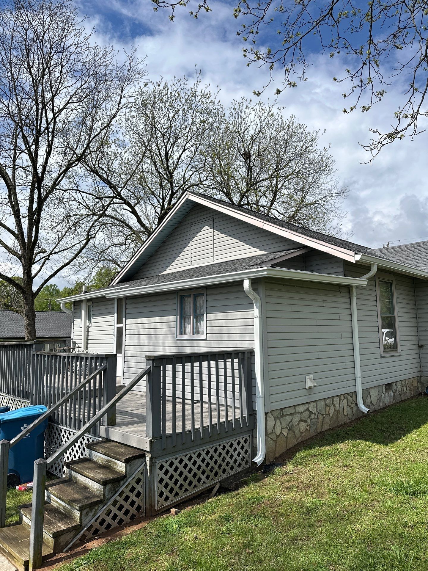 6" Seamless Low Gloss White Gutters and Guards  by Peak 2 Peak Services LLC