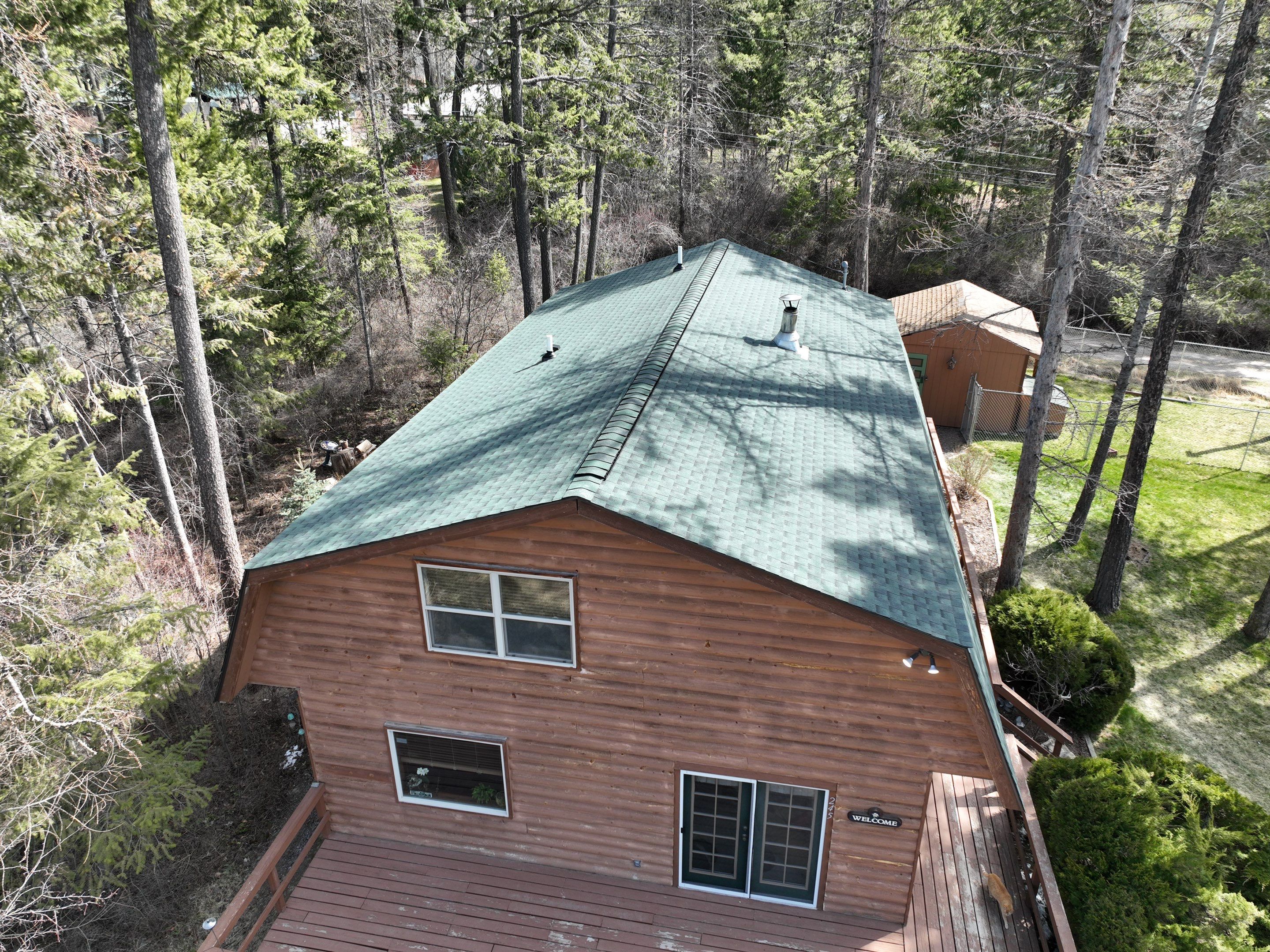 GAF Timberline HDZ - Hunter Green by Montana Roofing Solutions