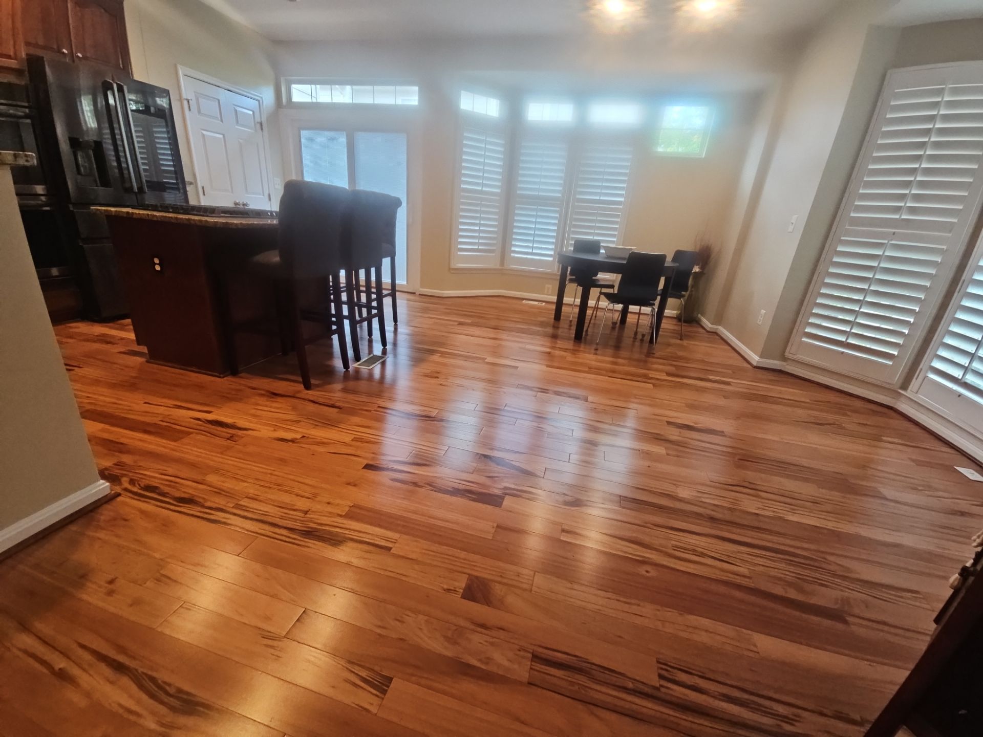 Kitchen Remodel using Flooring by Real1Construction