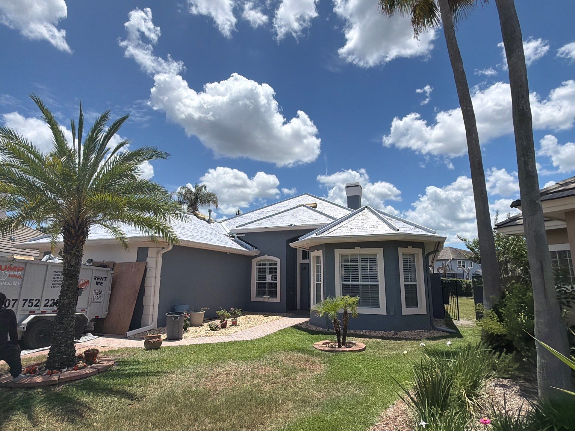 Concrete Tile Roof Replacement Using Polystick TU Plus in Orlando by Fortified Roofing Solutions Corp.