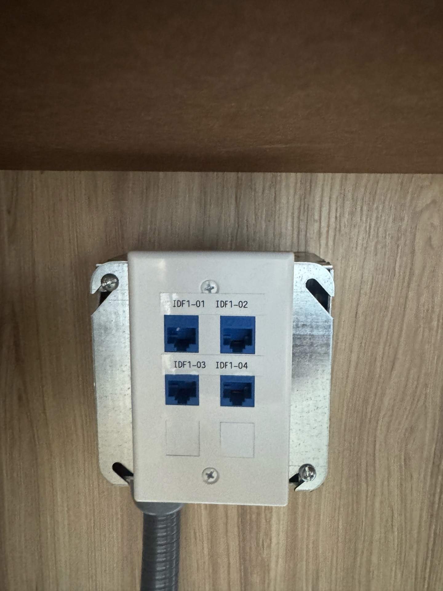 Cat6 CMR Structured Cabling Relocation & Expansion – Long Beach, CA by Ring and Ping Inc.