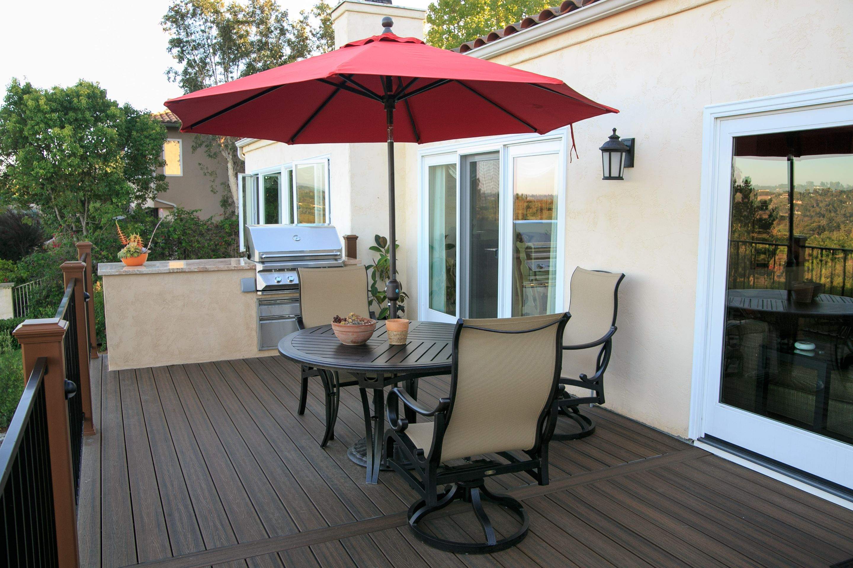 Sunken Fire and Deck - Olivenhein by Evoscapes