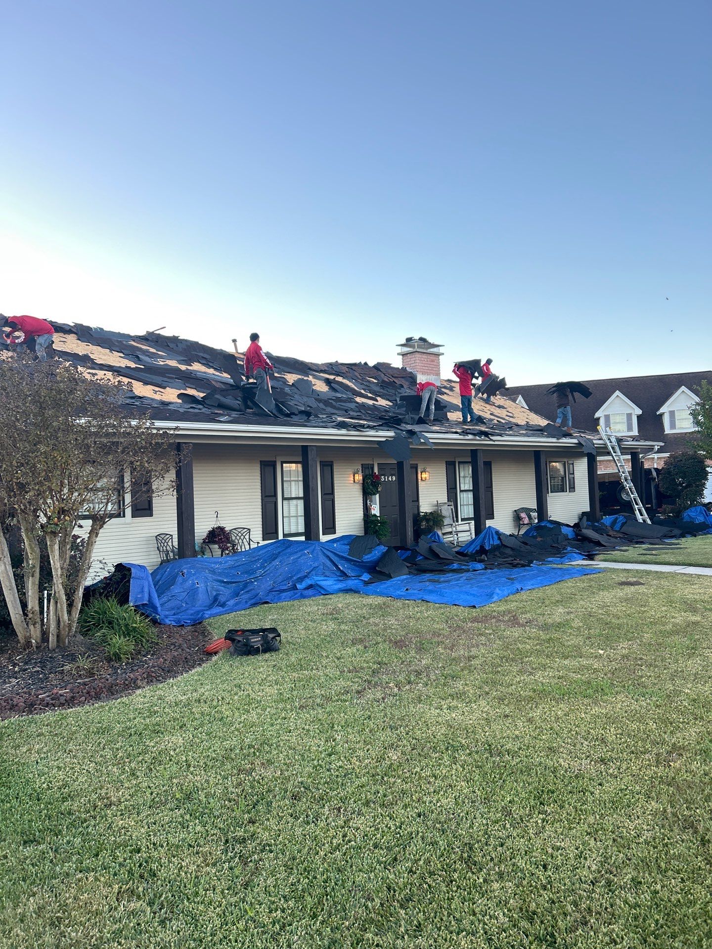 Residential Roof Replacement using GAF - NATURAL SHADOW - CHARCOAL by Elite Roofing LLC