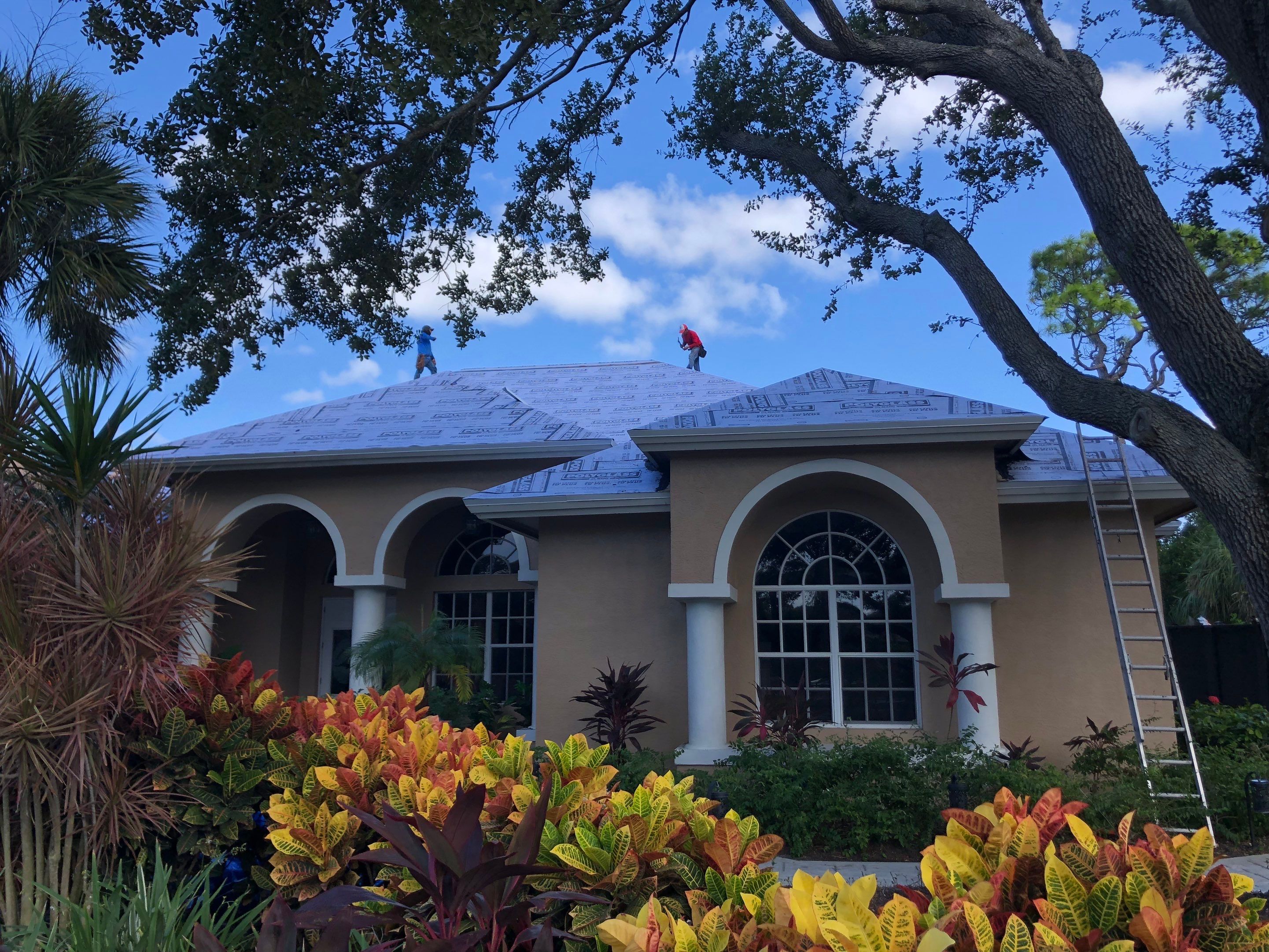 Residential Re-Roof using Eagle Roof Tile by First Due Roofing