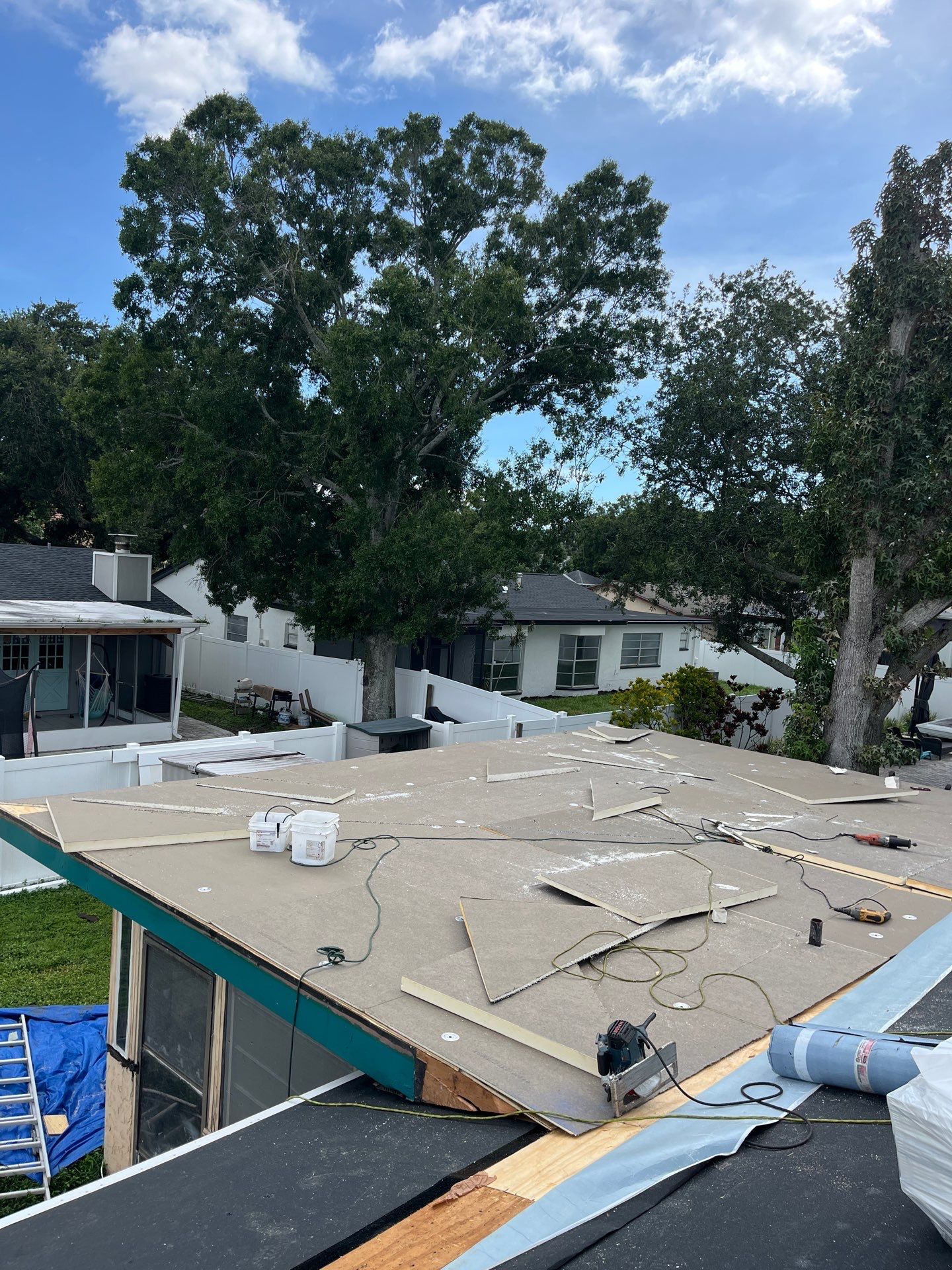 Project in St. Petersburg 33702 by Mitchell Roofing Company LLC 