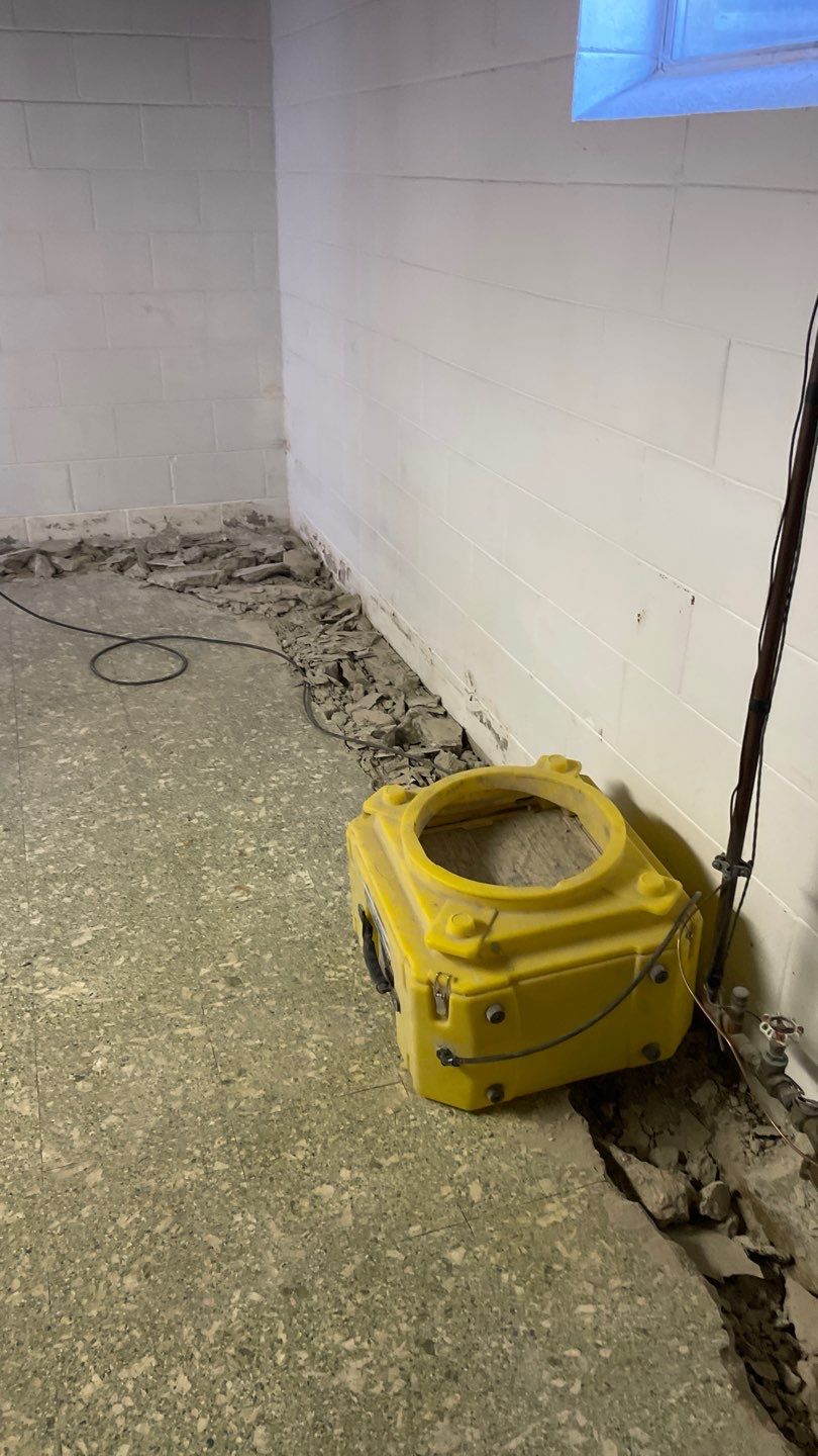 Drain Tile in Roseville for Carston by Waterproofing Northeast