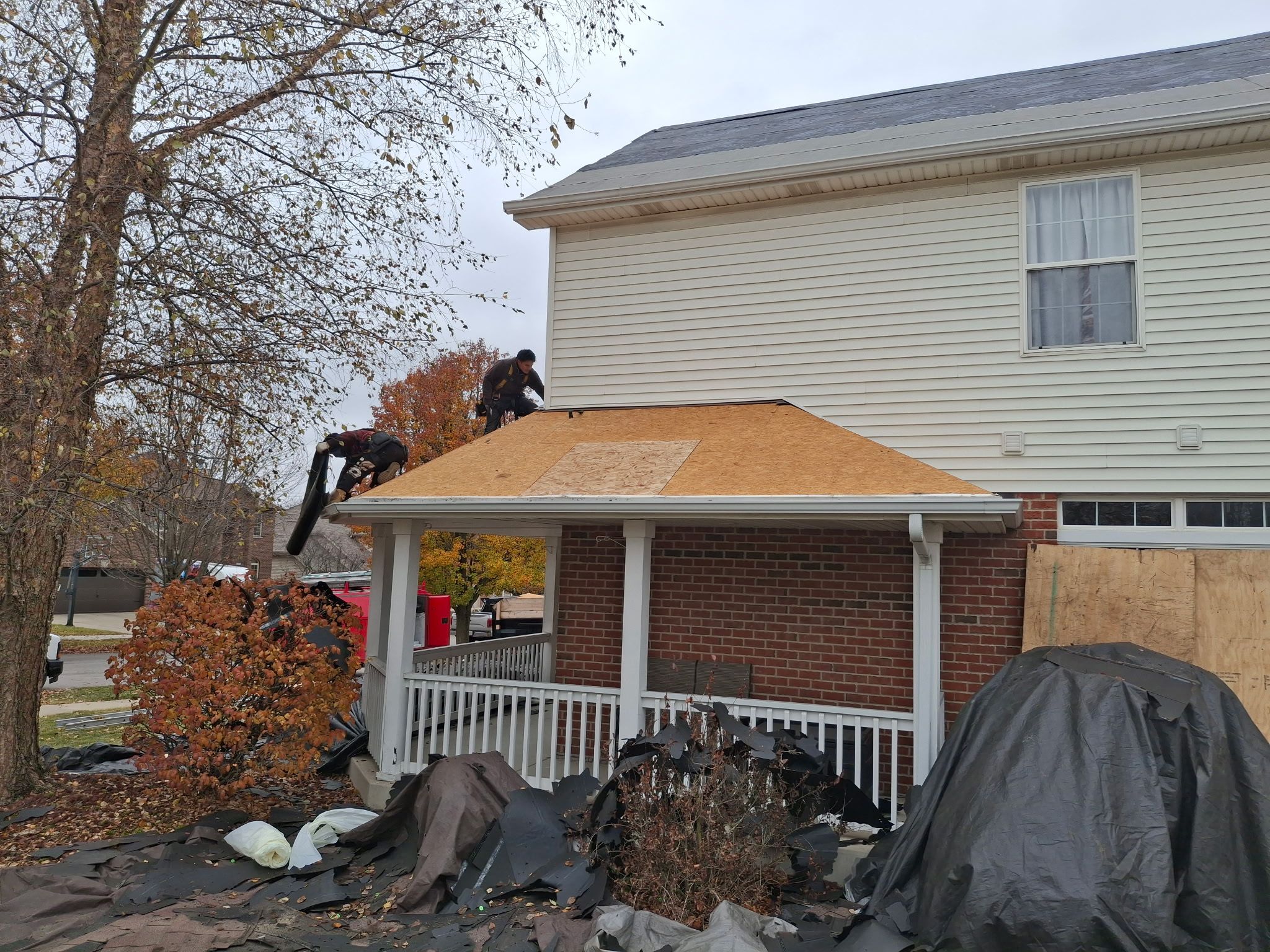 Project in Lockport by AJ Exteriors & Roofing Inc.