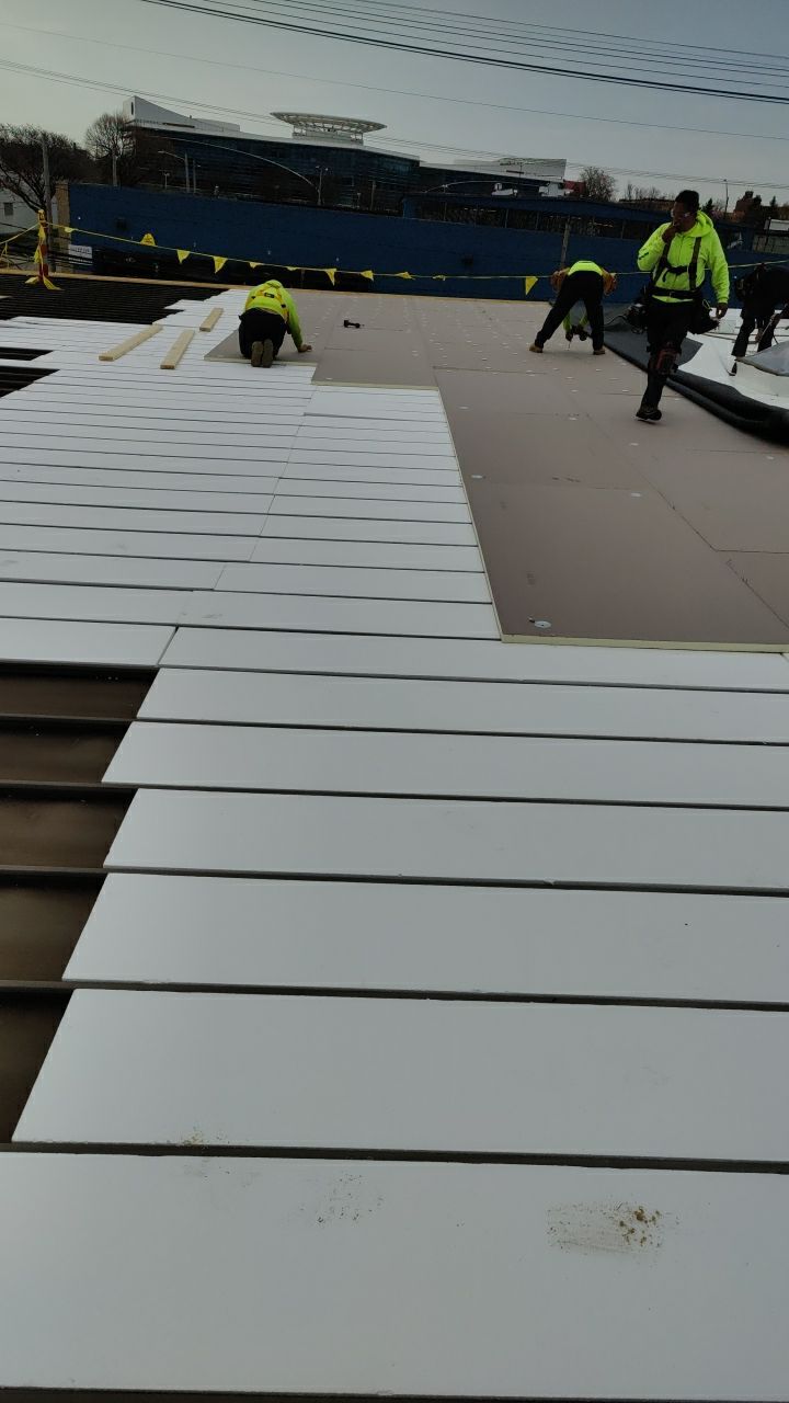 Commercial Roofing Installation using TPO Membrane by Runyon & Sons Roofing