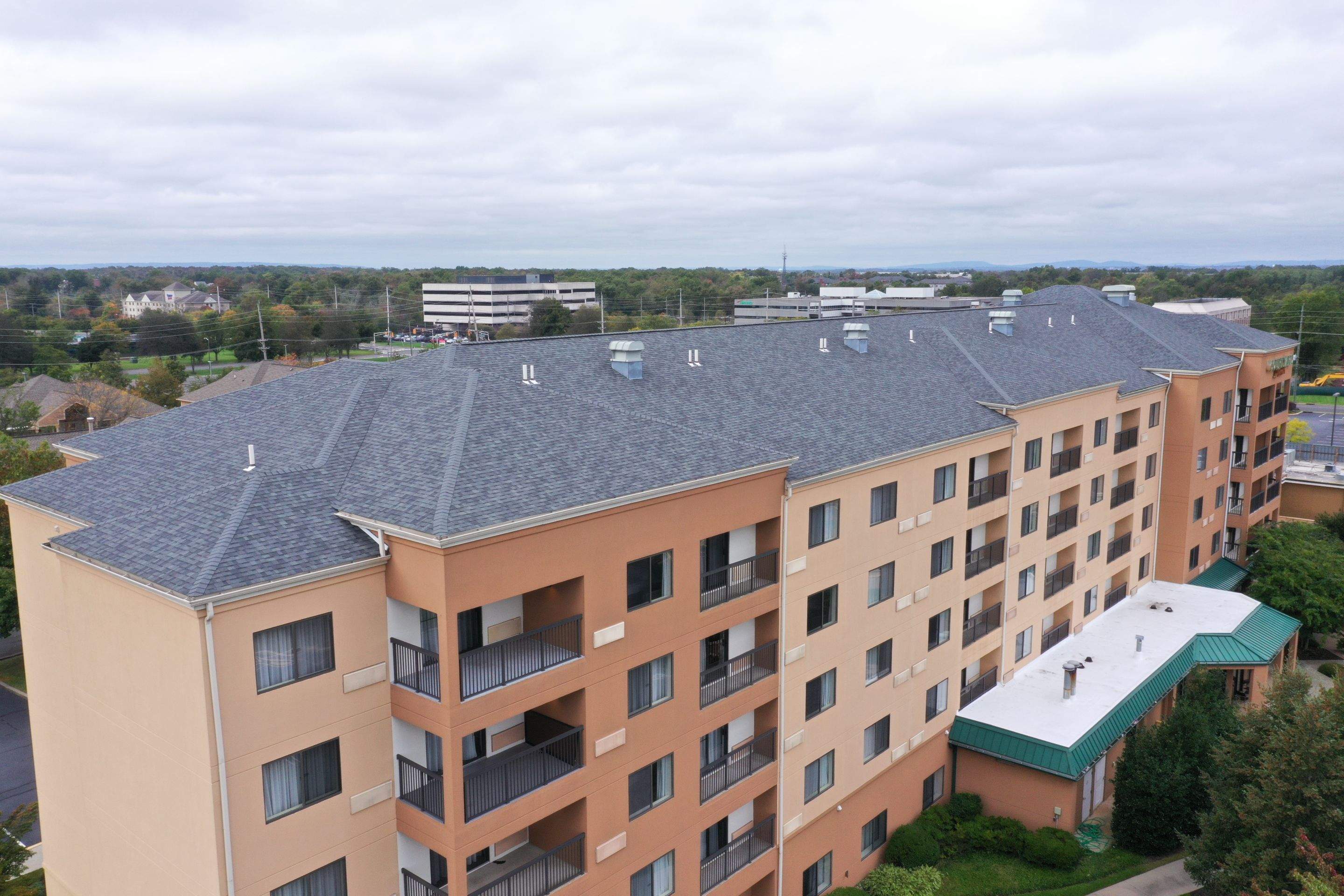 Commercial Roofing Installation using Owens Corning Duration by All Site Roofing