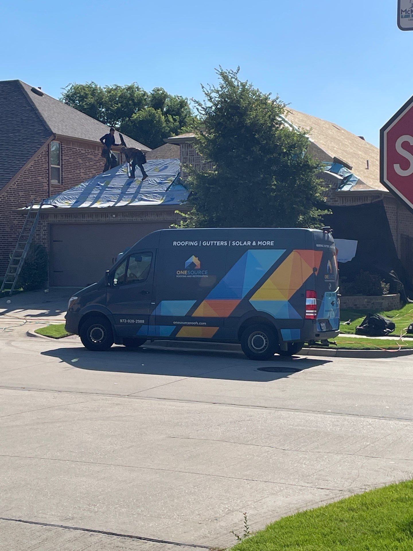 Residential Roofing Installation using Malarkey Vista Weathered Wood Plus by OneSource Roofing and Restoration