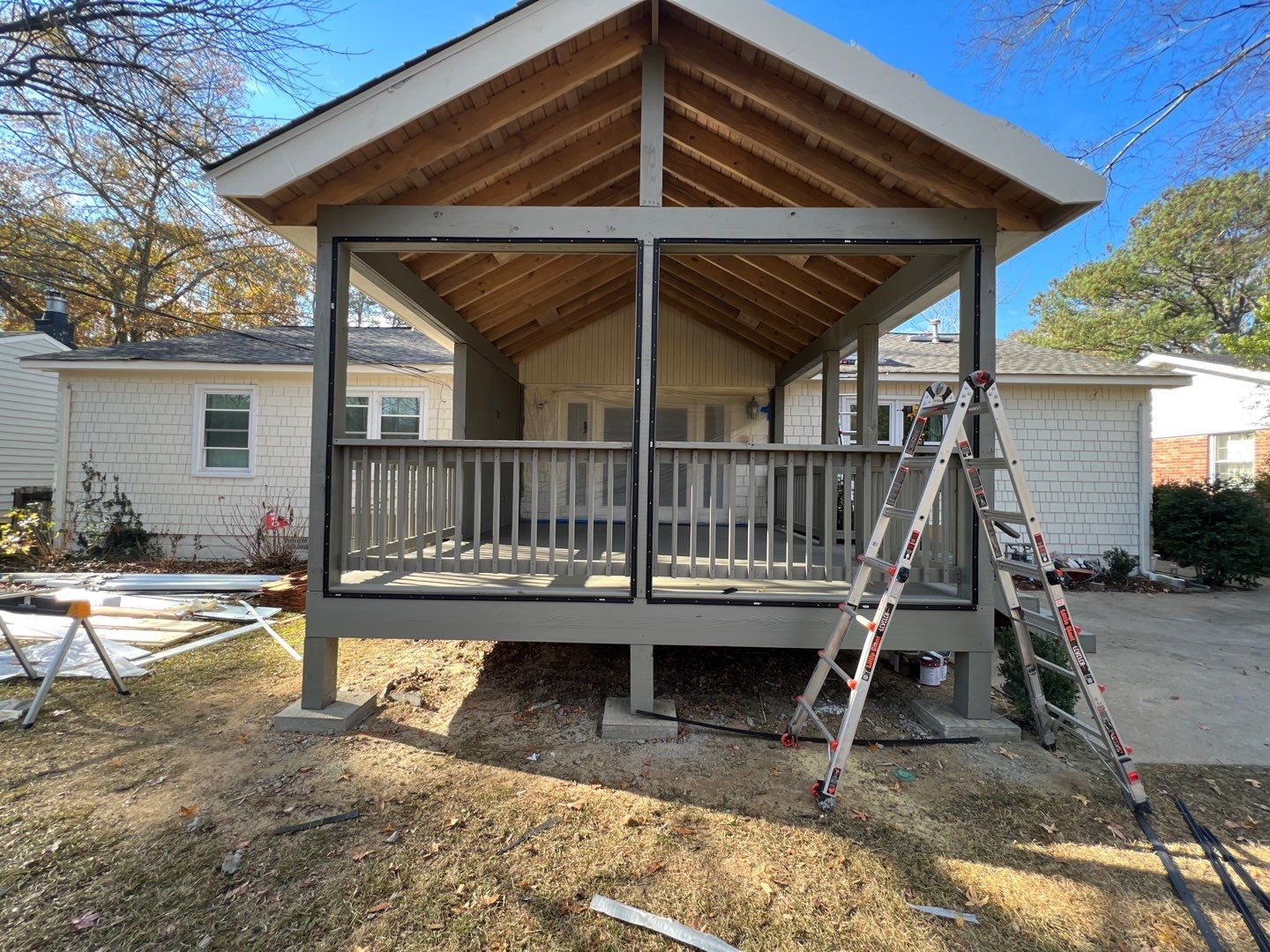 Crestline - Porch by Pillar and Pine