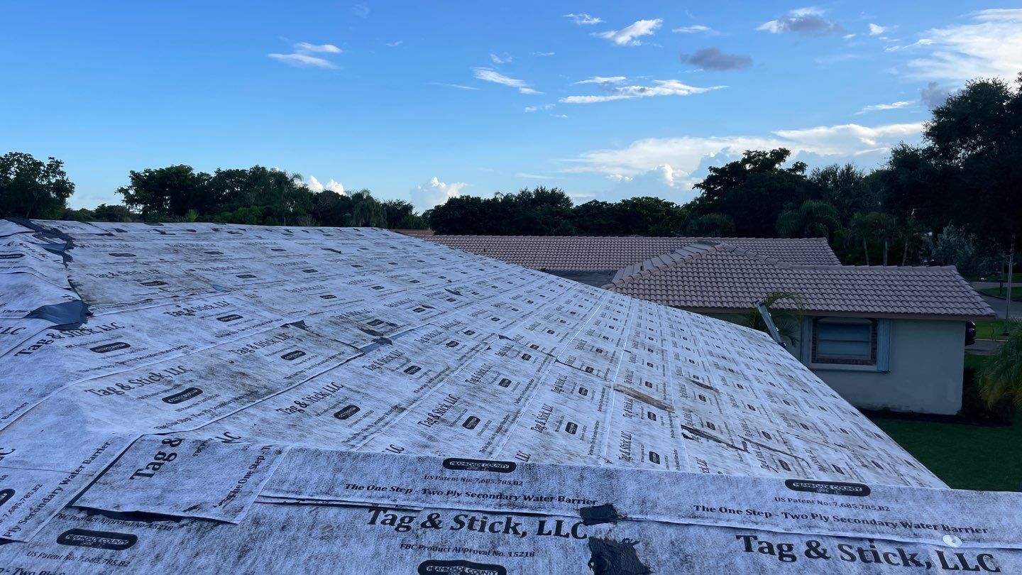 Residential Roofing Installation using Eagle Roofing Tile by BLUES BROTHERS ROOFING