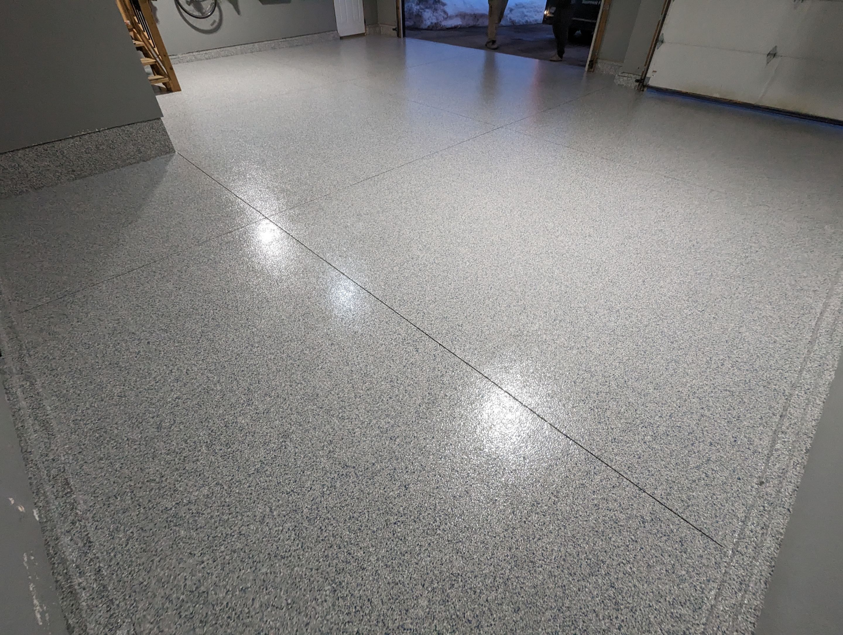 Garage using Tidalwave by Select Painting, Coatings & Garage Cabinets
