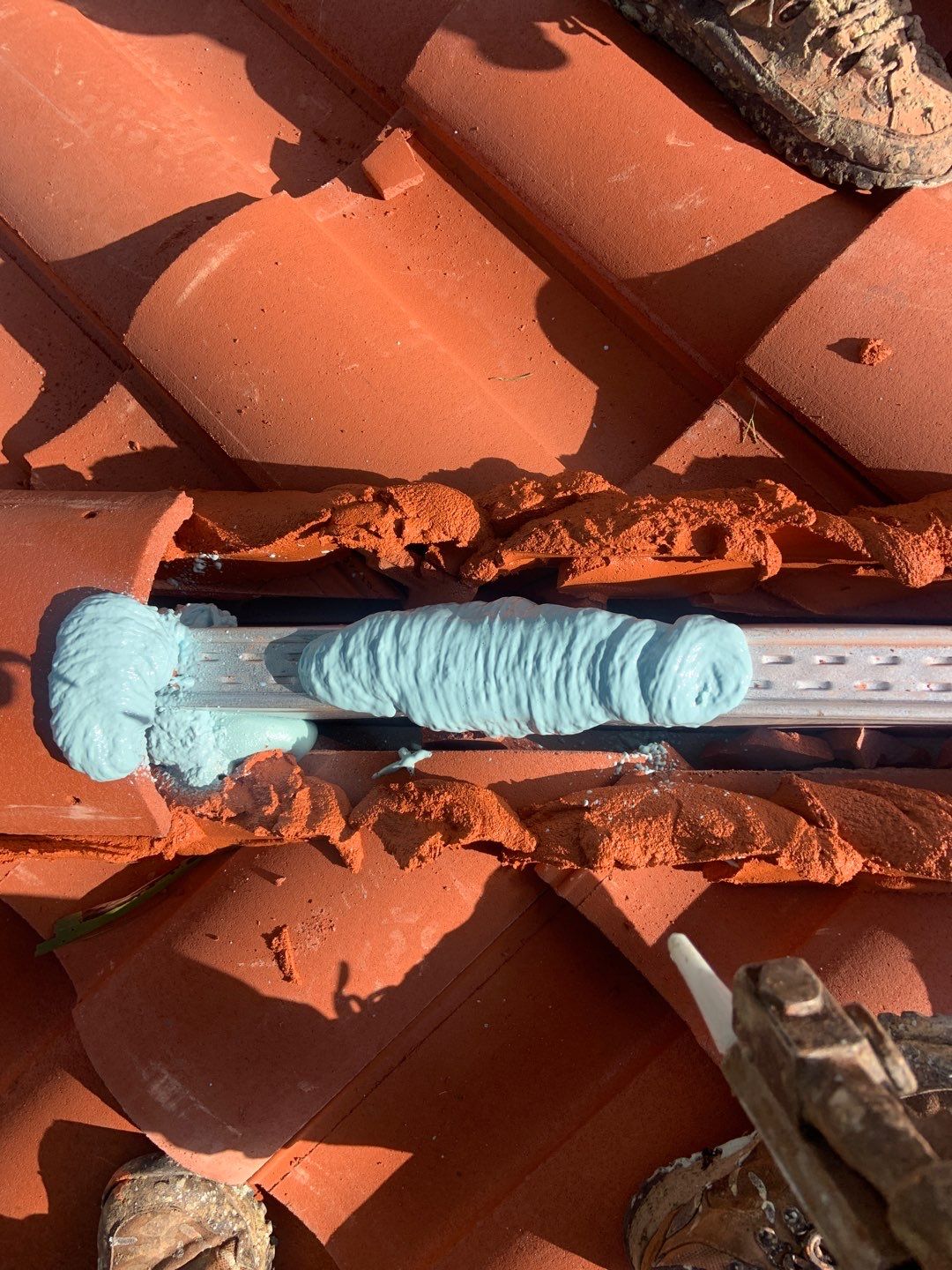 Residential Roofing Installation using Eagle Roofing Tile by BLUES BROTHERS ROOFING