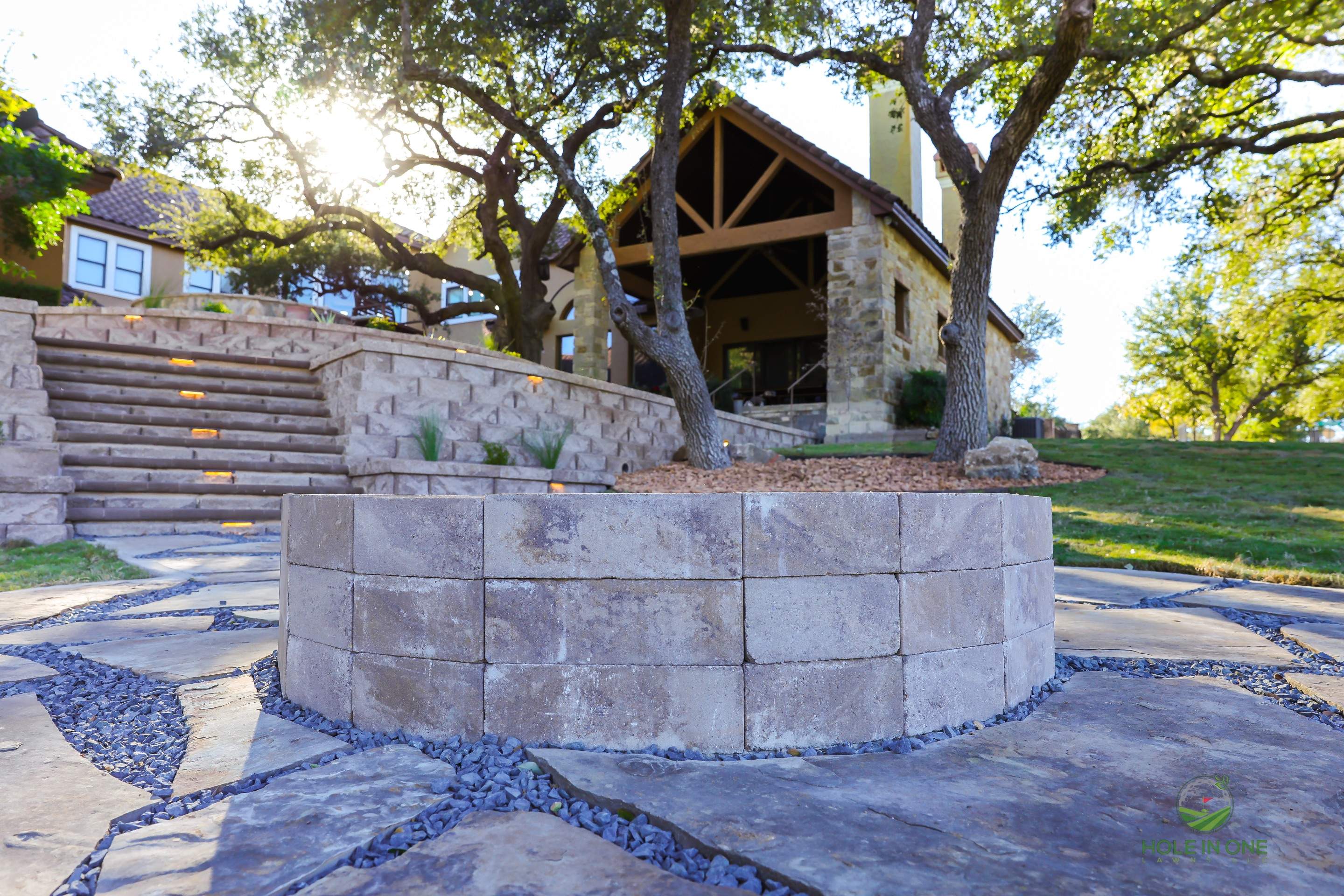 Heights At Stone Oak, San Antonio Tx. by Hole In One Lawns, LLC