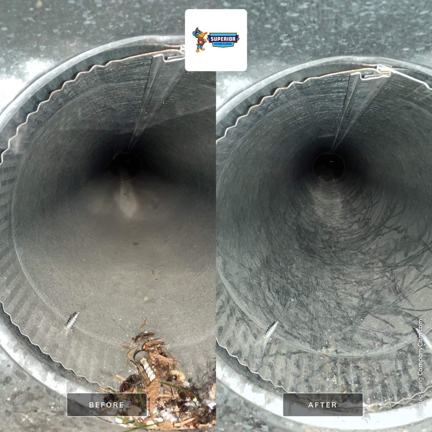 Air Duct Cleaning With a Vacuum Truck in Ellwood City, PA by Superior Air Duct Cleaning
