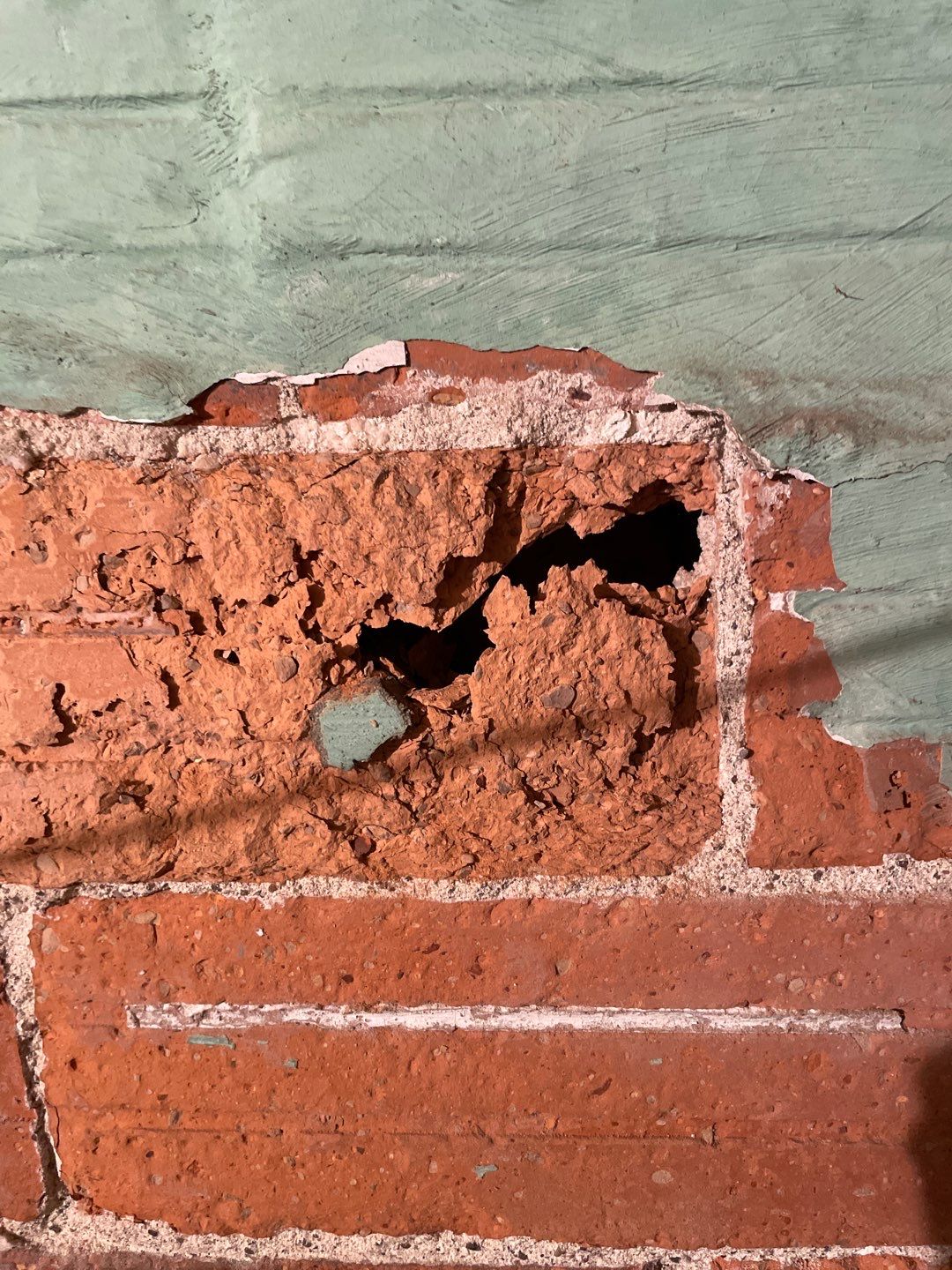 Wall repair with Fortress Invisibeams by ACE Waterproofing & Basement Solutions