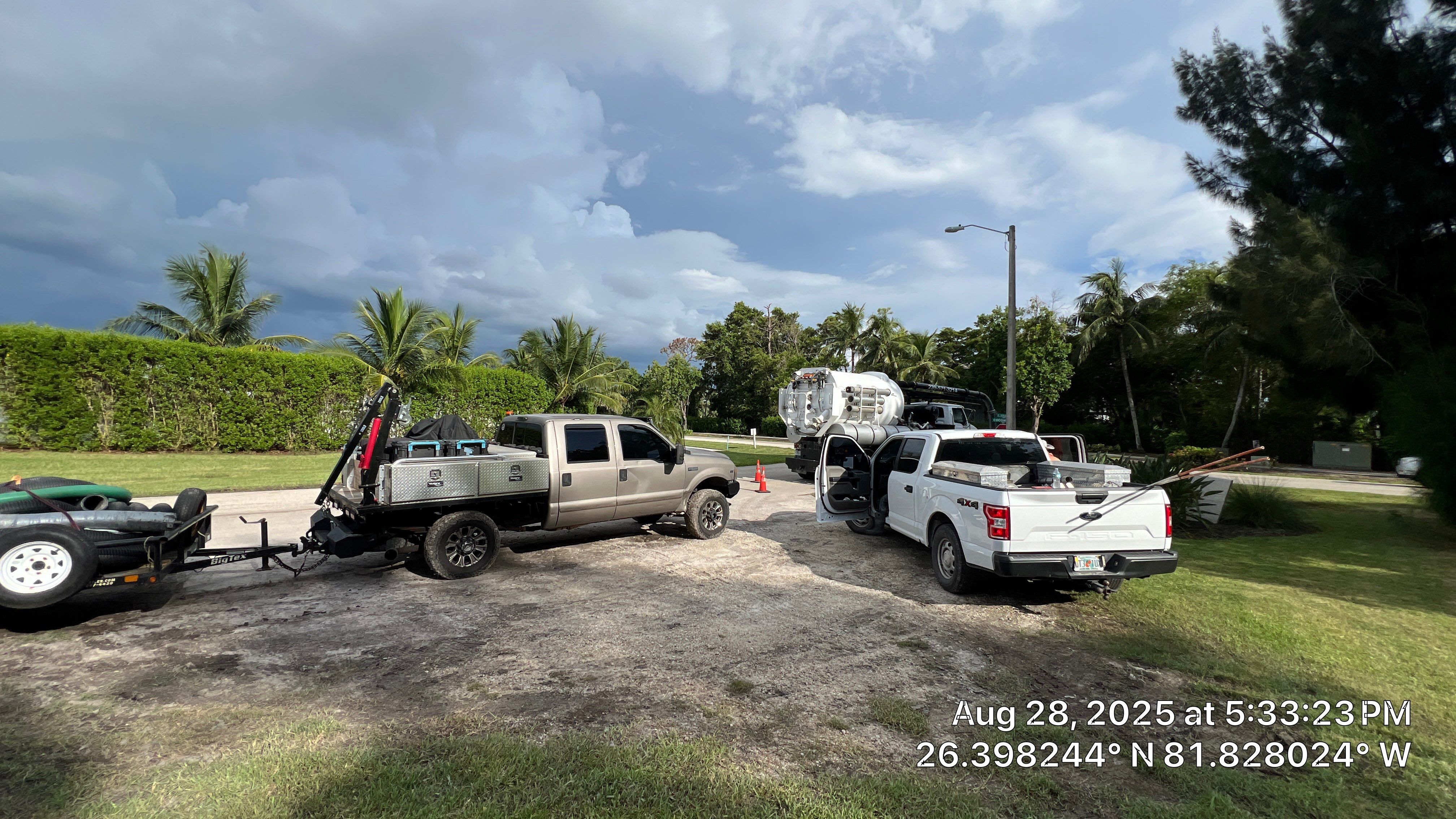 El Dorado/Coconut Rd Culvert Cleaning by APS Power & Water