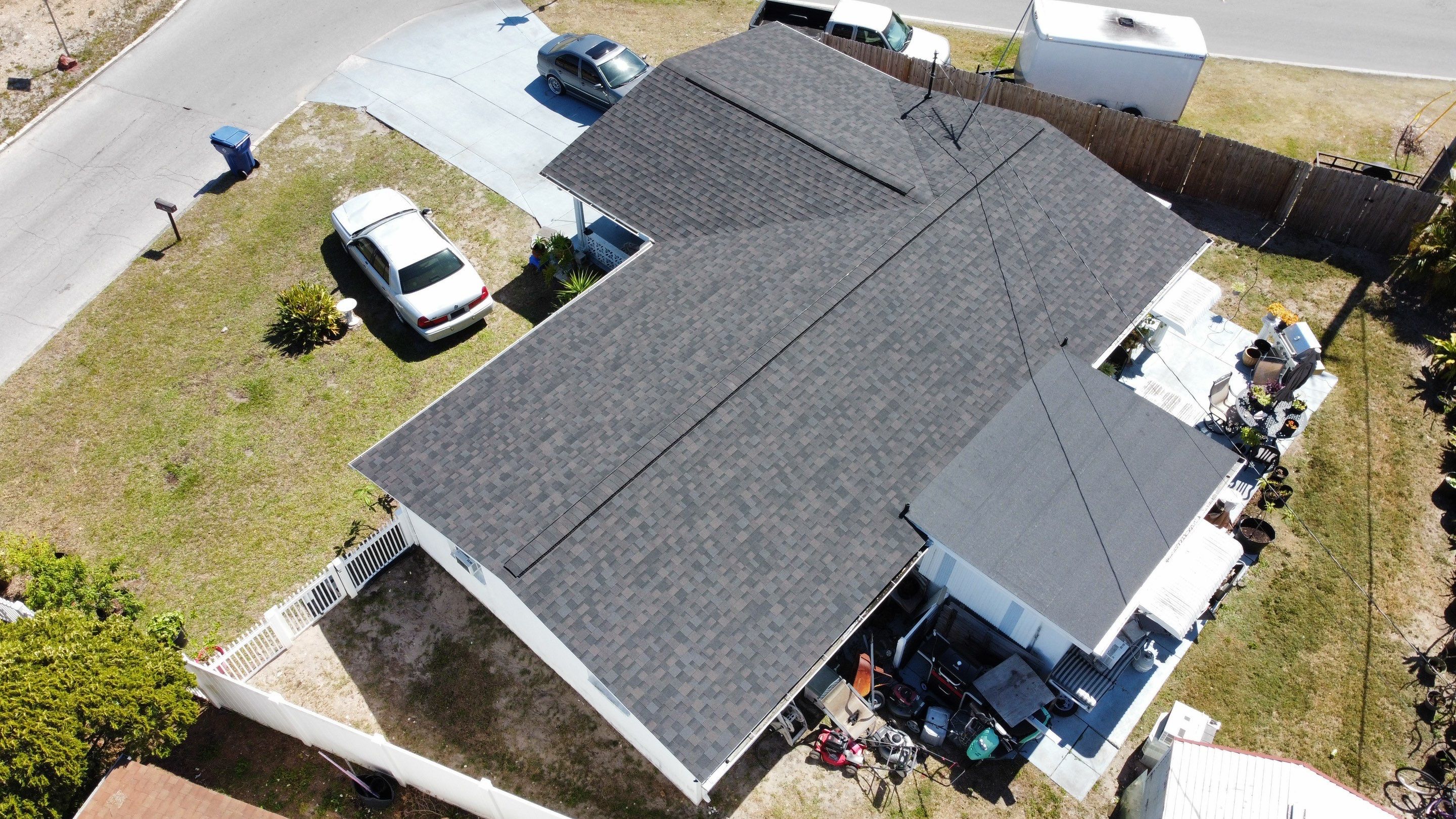 Roof replacement in Holiday, FL. by Steadfast Roofing