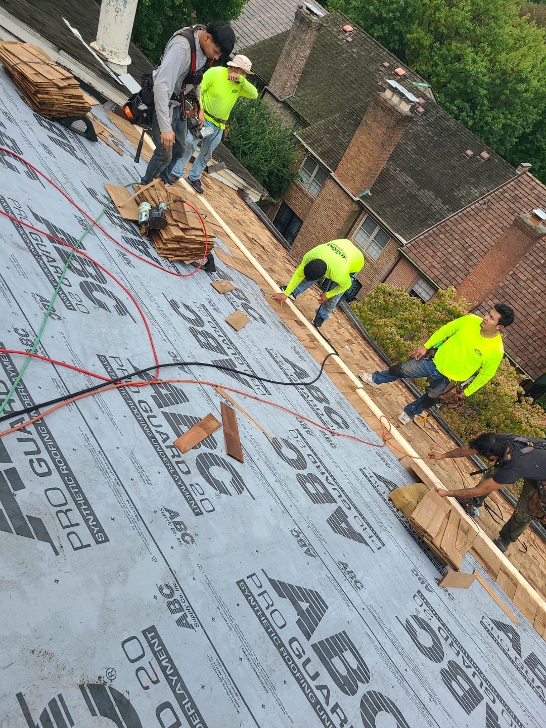 Arlington: Residential Roof Replacement with Perfection CCA-Treated Cedar Shakes by RM Banning, Inc.