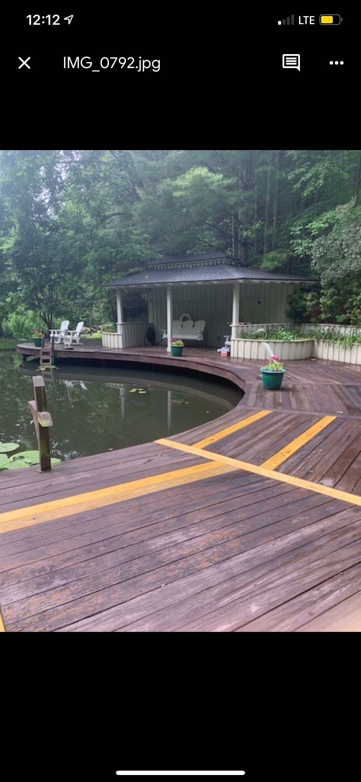 Coated Deck using Wood Sealant by DuraSeal