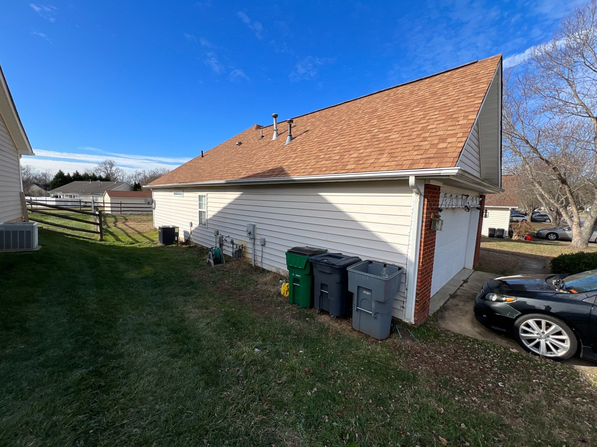 Residential Roofing Installation using GAF Timberline HDZ Charcoal by RISE Roofing & Restoration, LLC