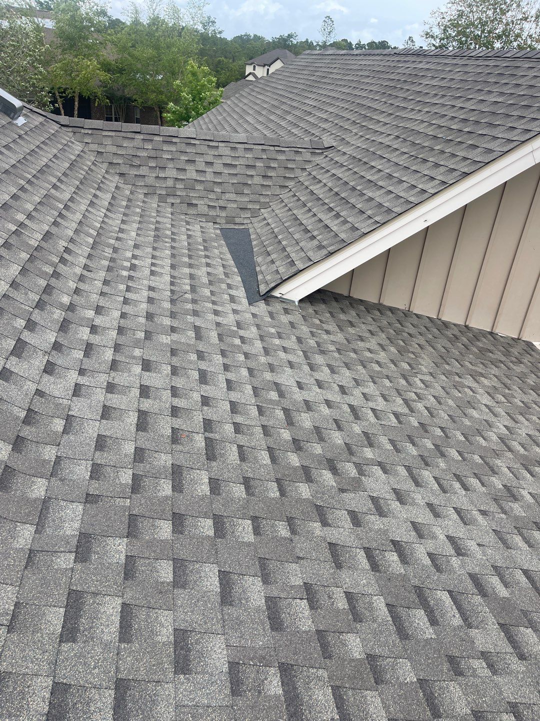 Residential Roofing Installation using Roof Replacement by American Roofing & Construction LLC