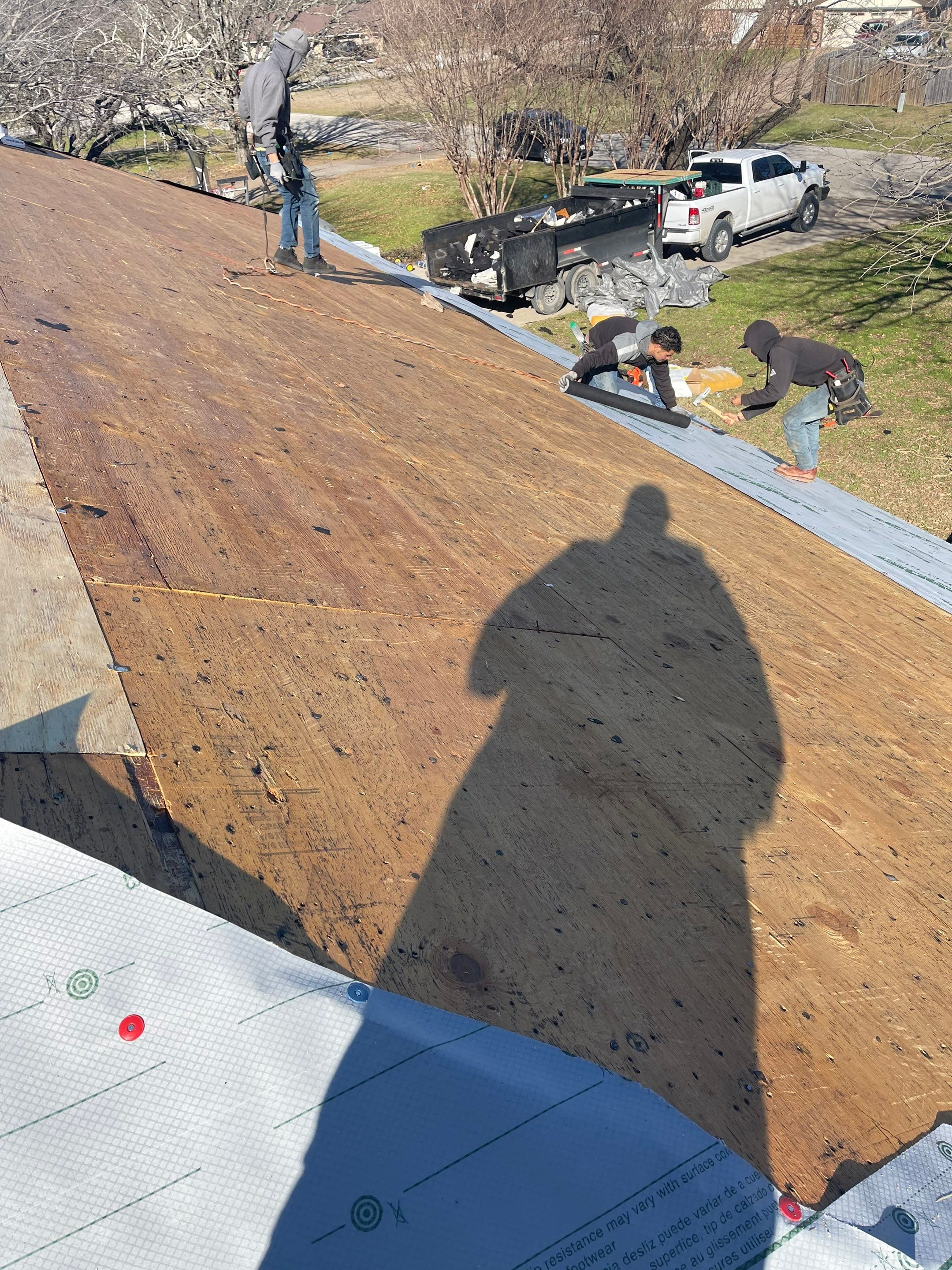 Residential Roofing Installation using Malarkey Legacy Scotchgard Shingles by Harvey Roofing & Construction