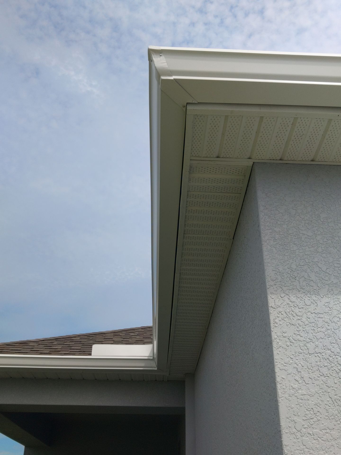 Modern K-Style Gutters Installed in Sarasota FL by Gutter Professors