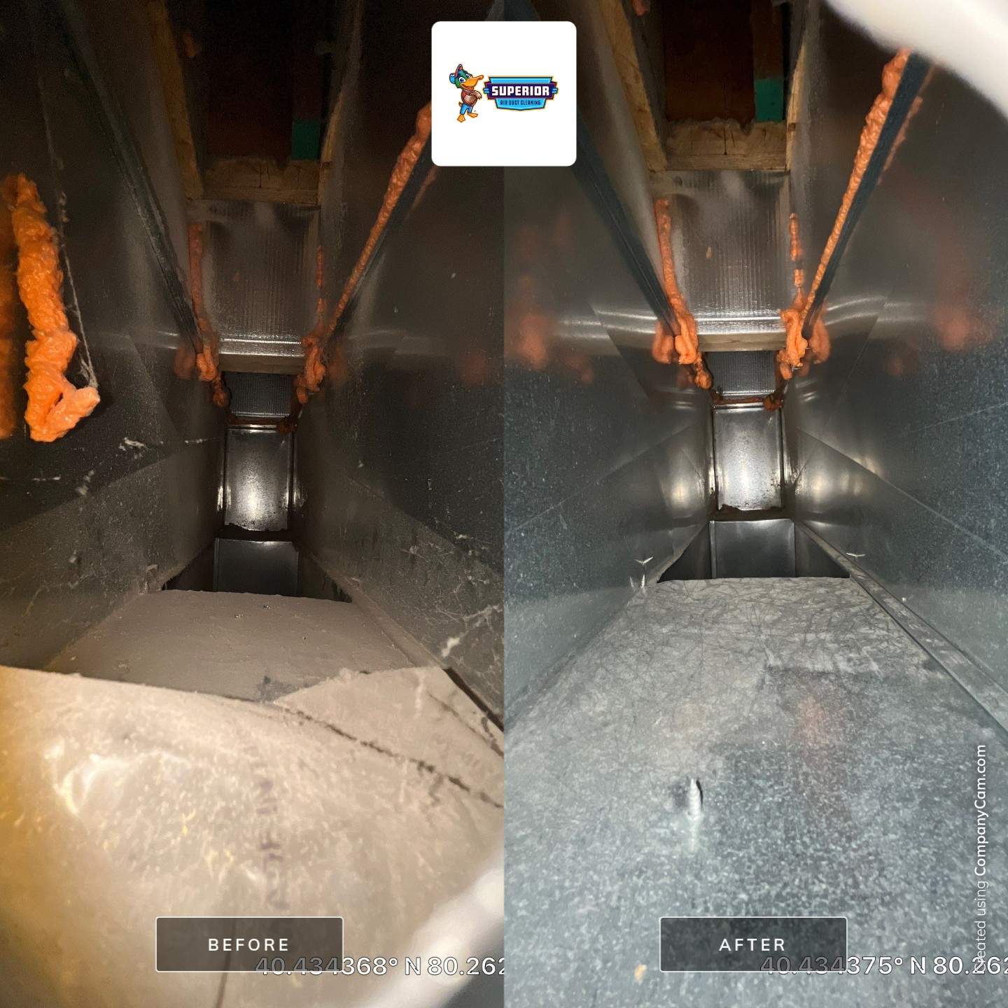 Air Duct Cleaning With a Vacuum Truck in Imperial, PA by Superior Air Duct Cleaning