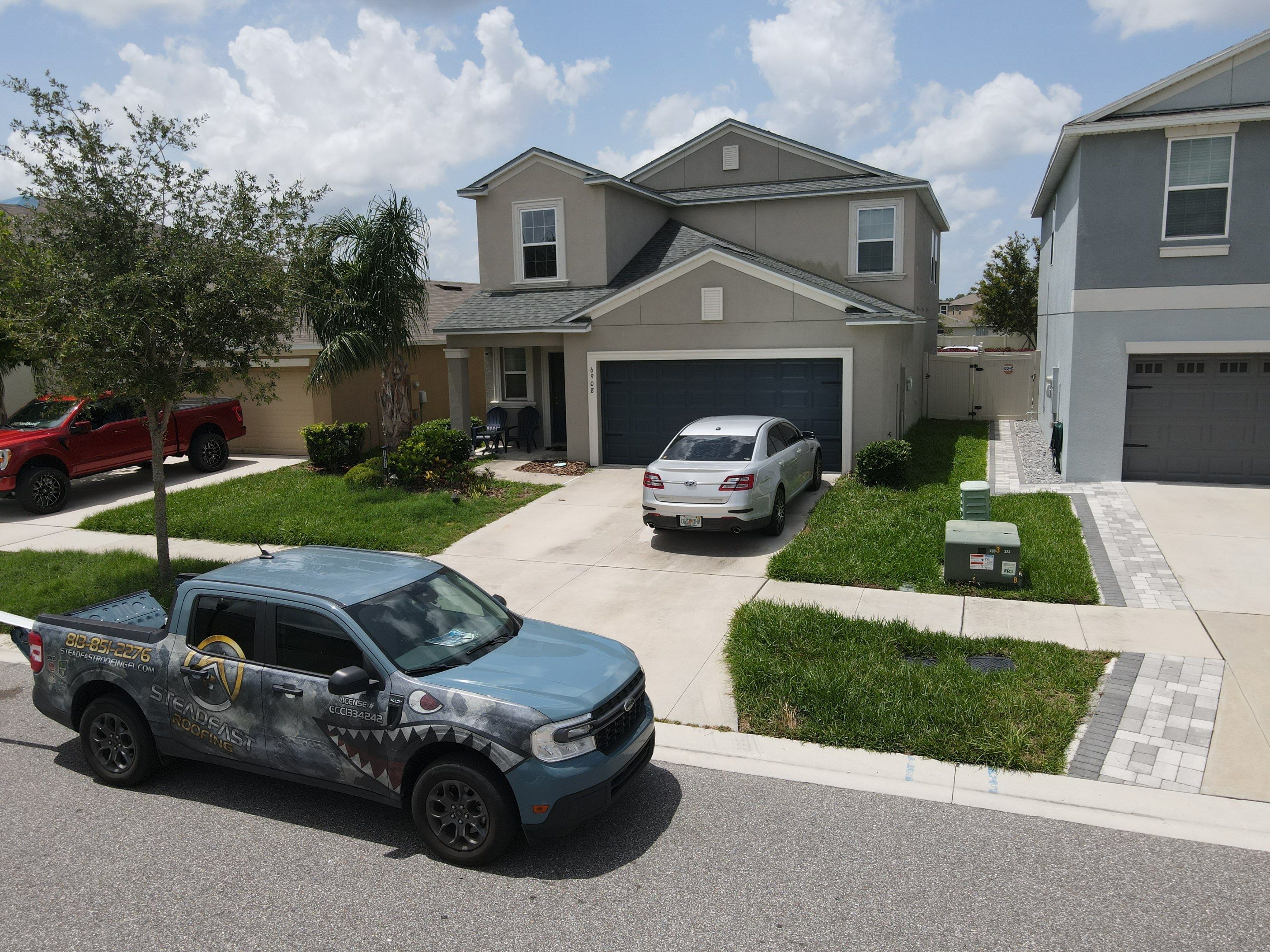 Roof Replacement in Wimauma, FL. by Steadfast Roofing