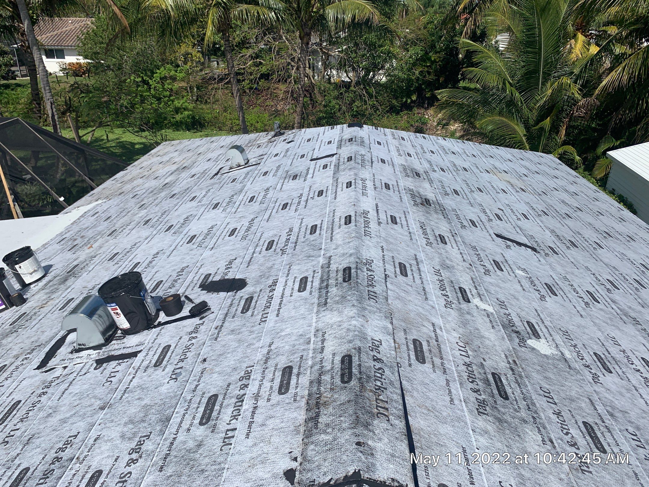 Residential Roofing Installation using Eagle Roofing Tile by BLUES BROTHERS ROOFING