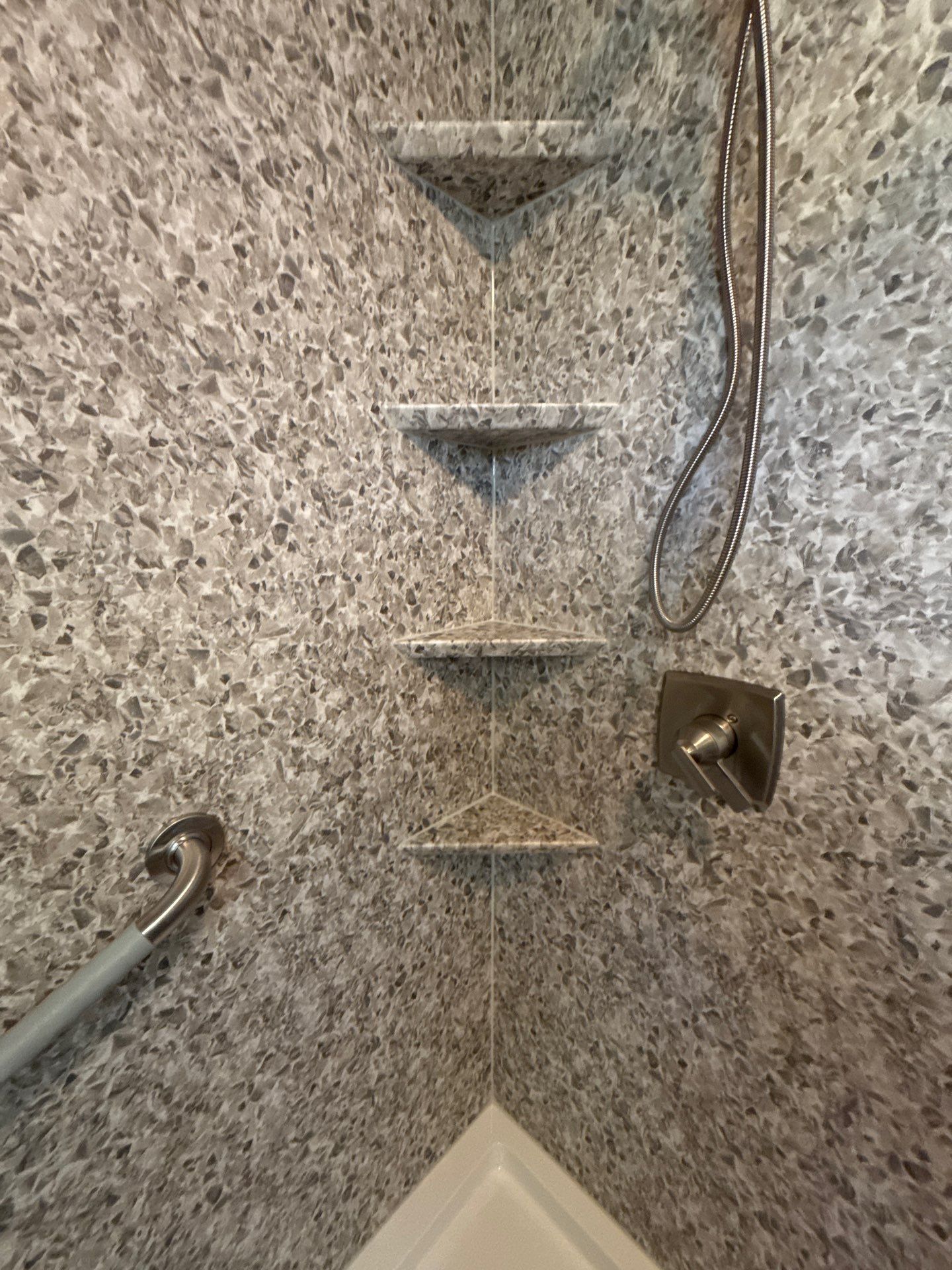 Tub to Walk-In Shower Conversion in Colebrook, CT by Yankee Home Improvement