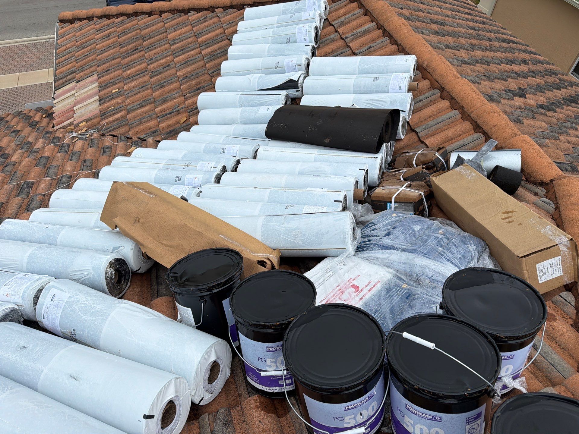 Residential Roofing Installation using Westlake Roofing Tile by BLUES BROTHERS ROOFING