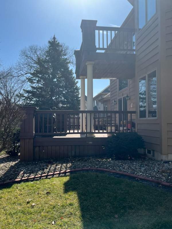 Deck Installation using Trex by INQUSE GENERAL CONTRACTOR