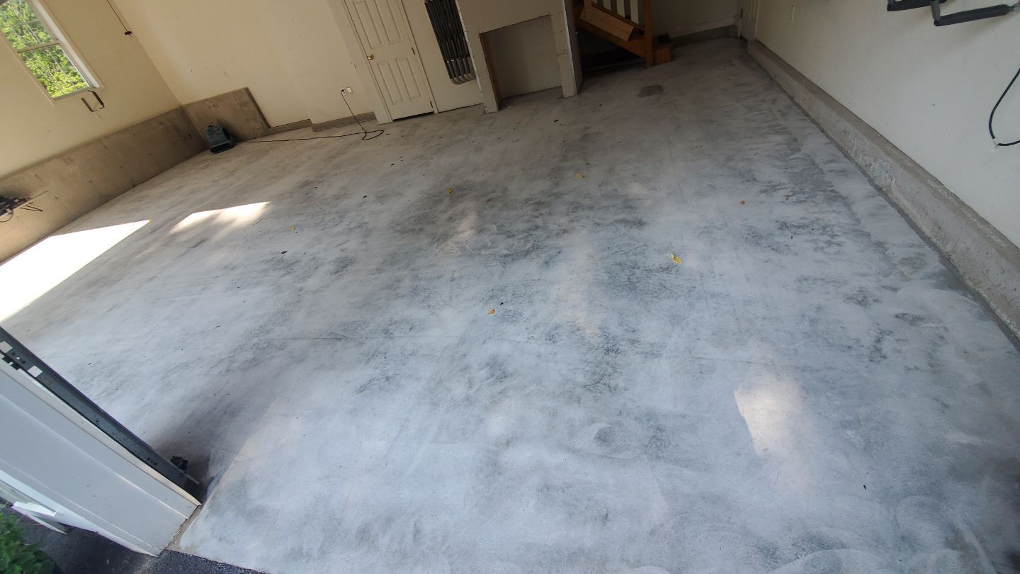 Scarelli Garage & Walkway TransFLOORmation by Symphony Concrete Coatings