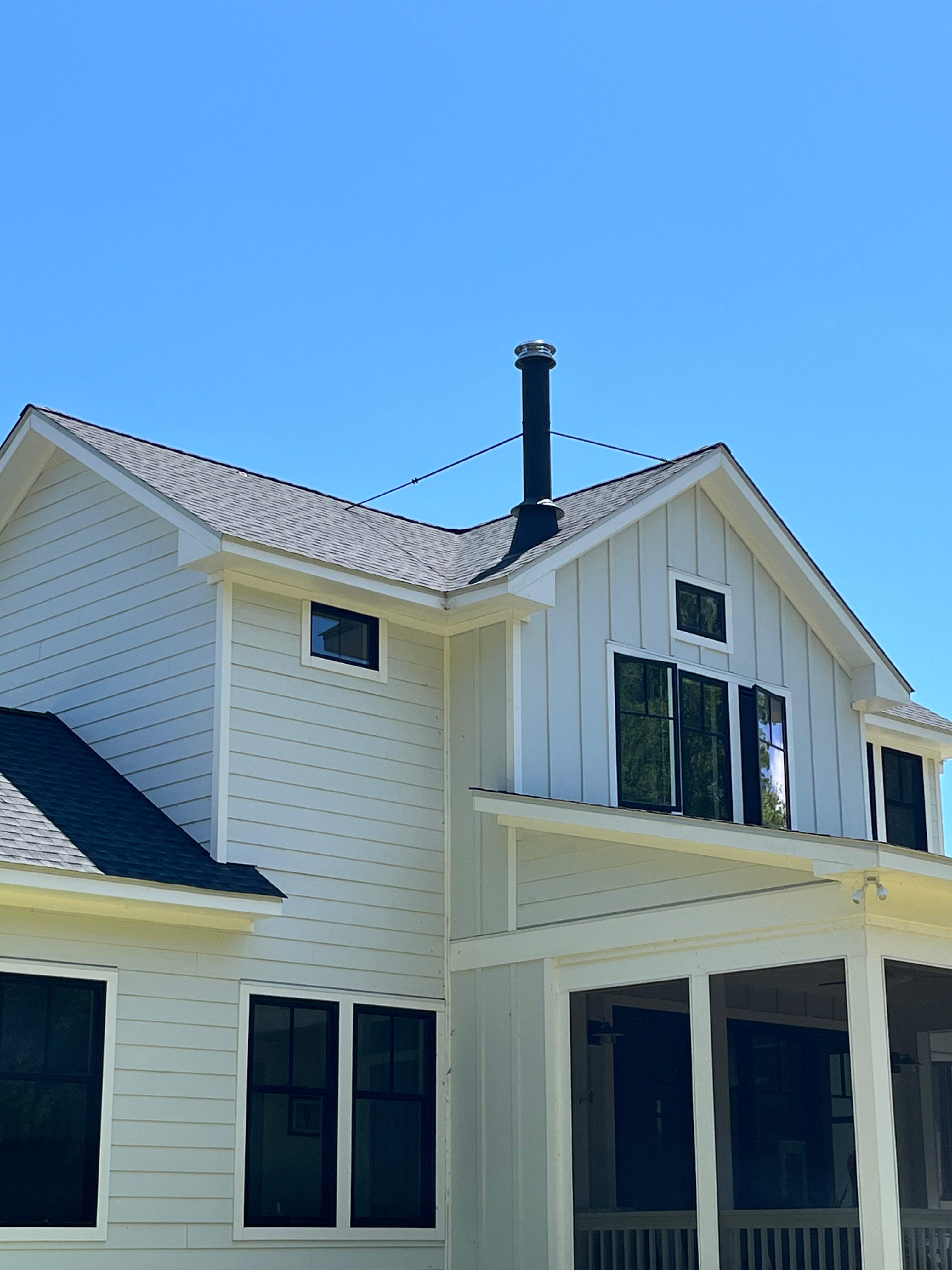 Rare Wood Fireplace and Hearth Pad by Premier Chimney and Roofing