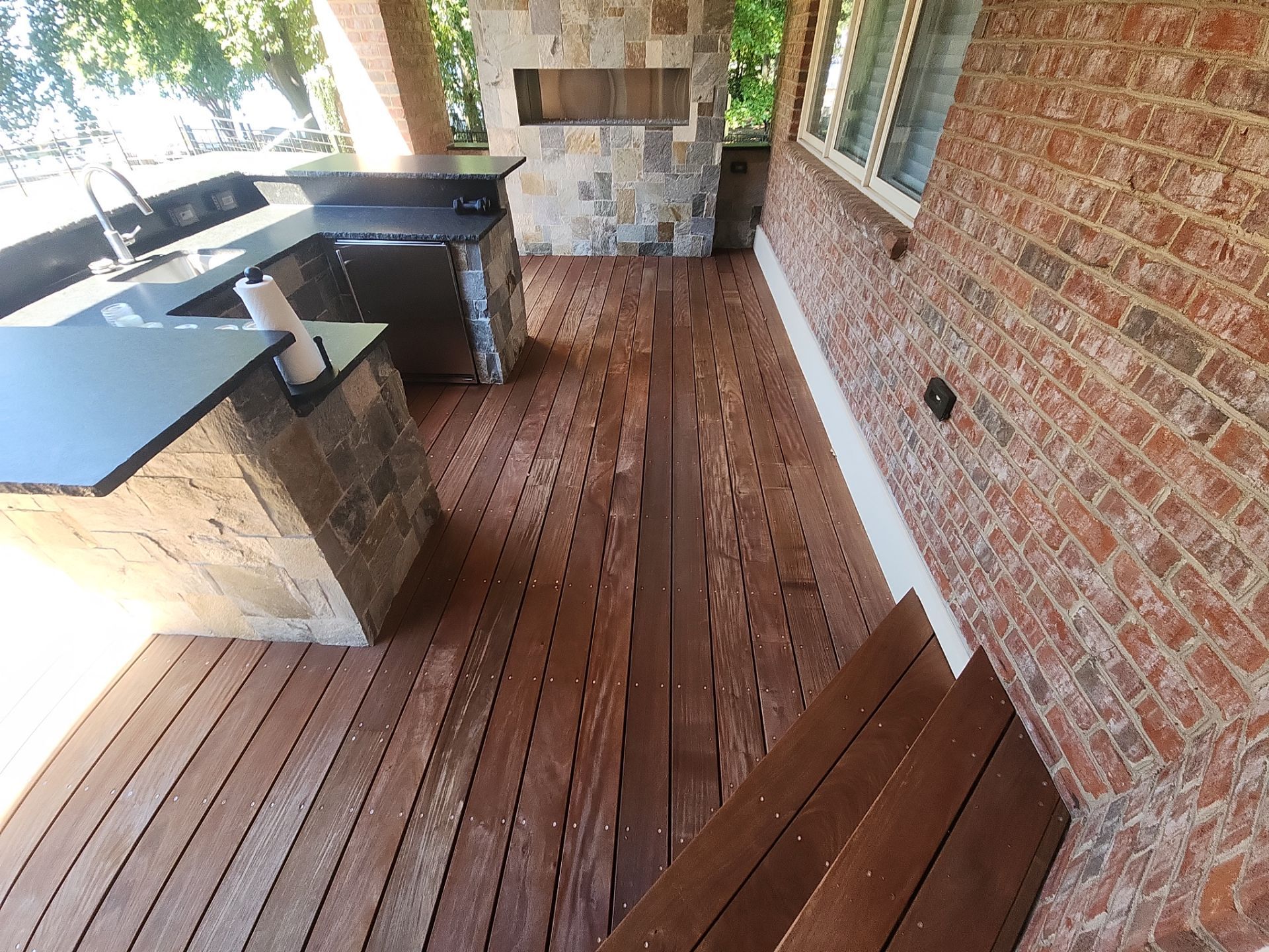 Exotic Wood using Wood Sealant by DuraSeal