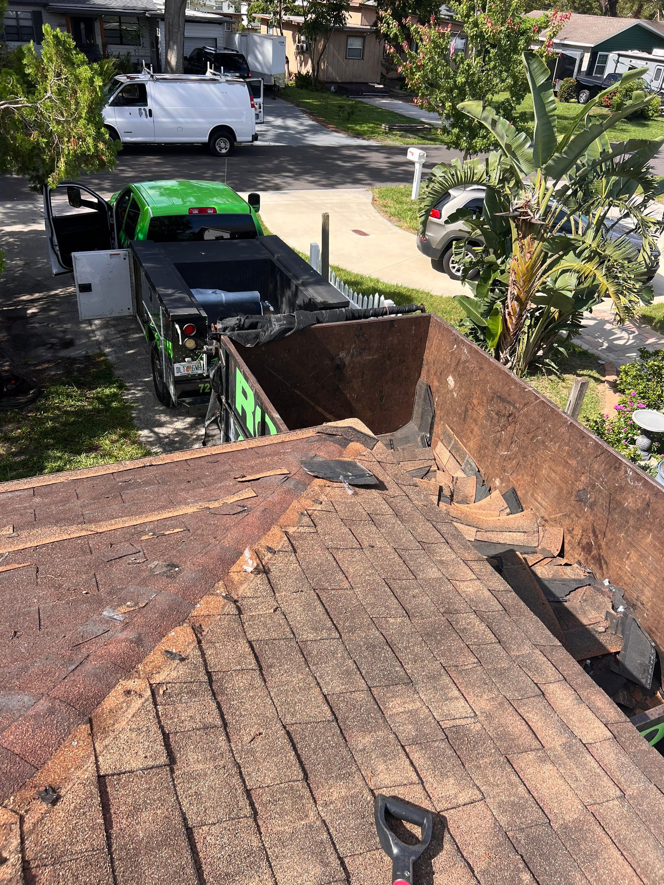 Project in St. Petersburg 33714 by Mitchell Roofing Company LLC 