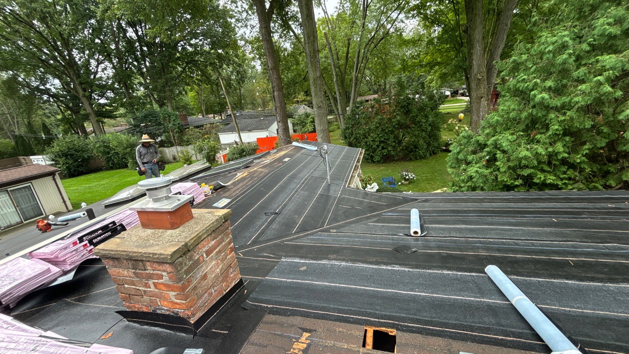 Roof Replacement using Owens Corning Duration by 180 Contractors